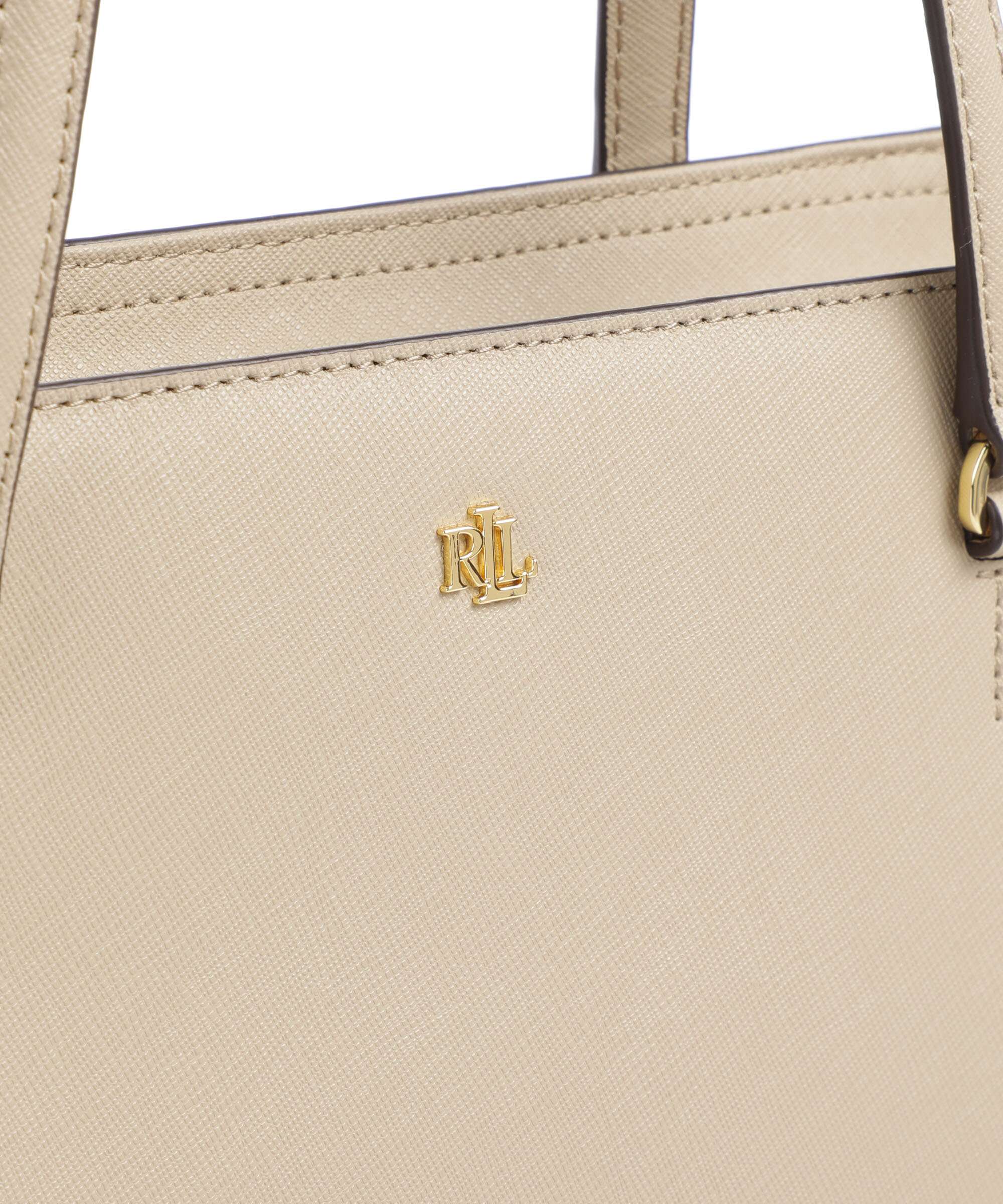 Lauren Ralph Lauren Karly Medium Boodschappentas birch tan - Image 4