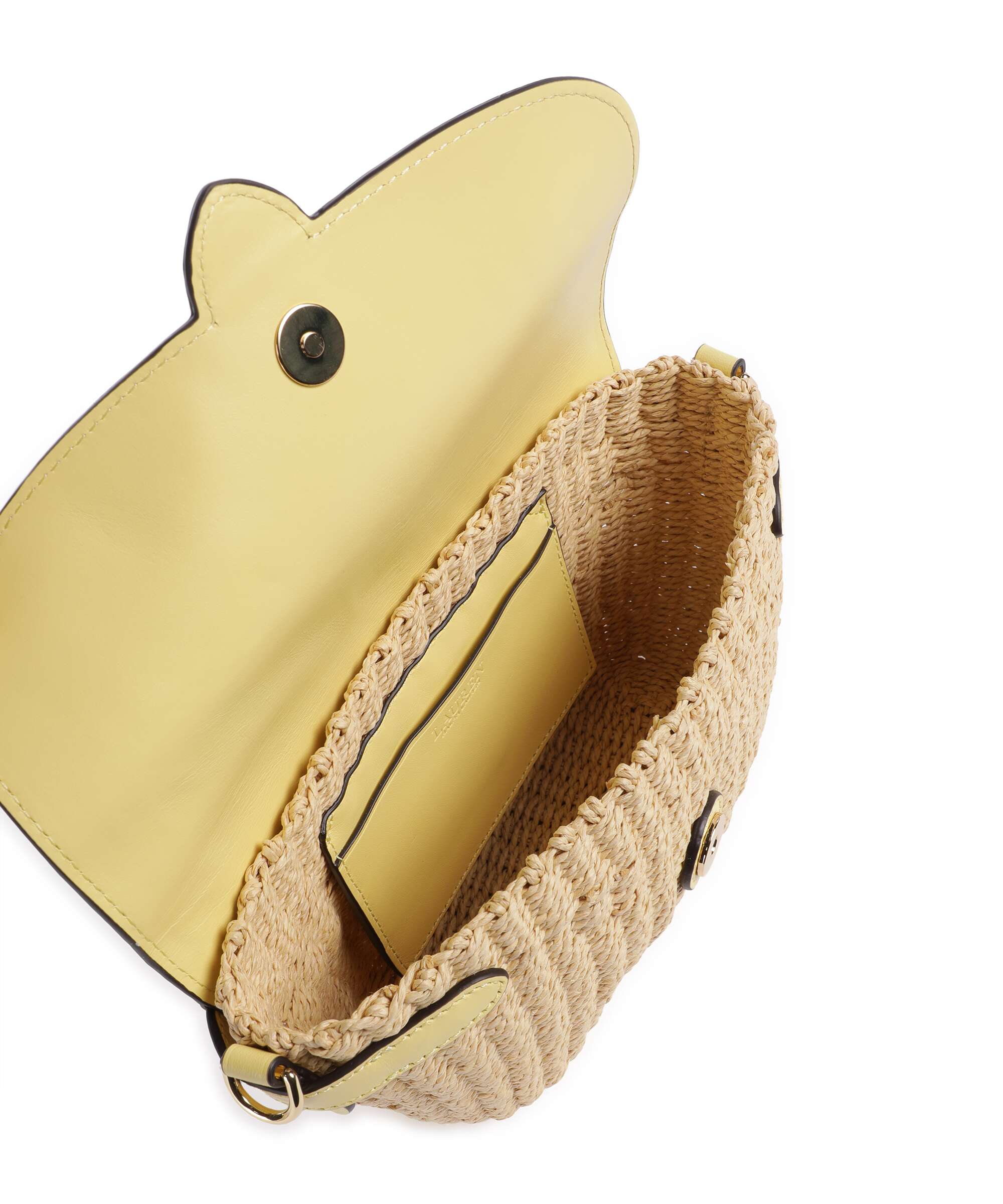 Lauren Ralph Lauren Lynden Small Schoudertas natural/lemon sorbet - Image 6