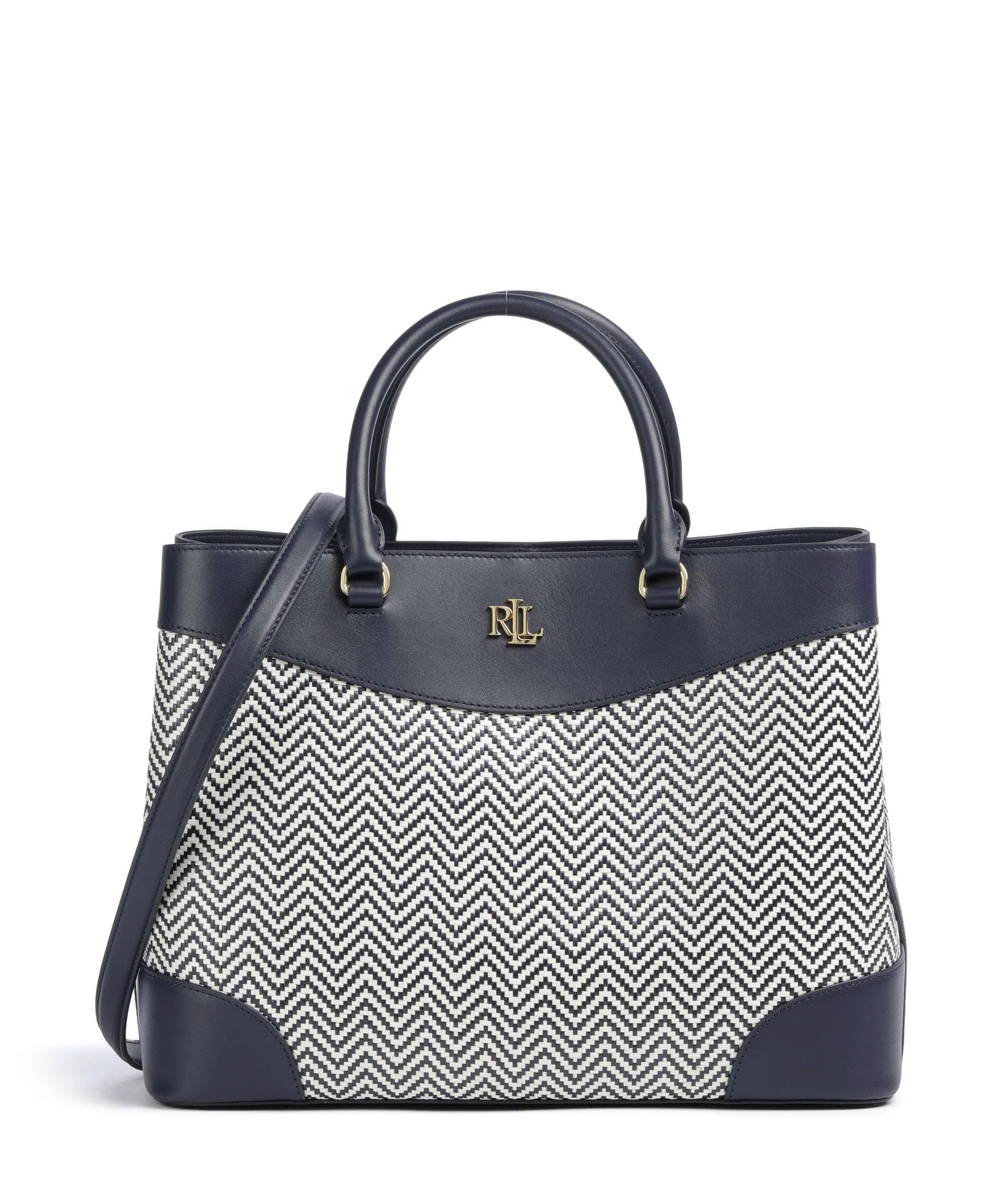 Lauren Ralph Lauren Marcy 36 Handtas refined navy/soft white