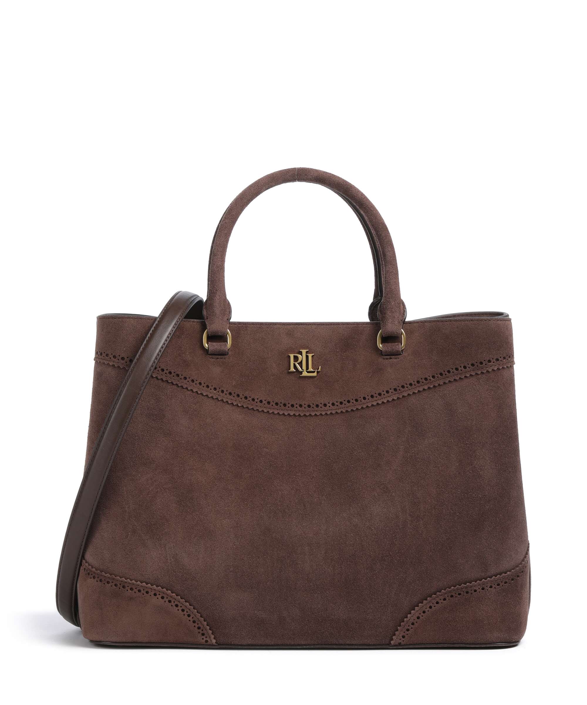Lauren Ralph Lauren Marcy 36 Handtas chestnut brown