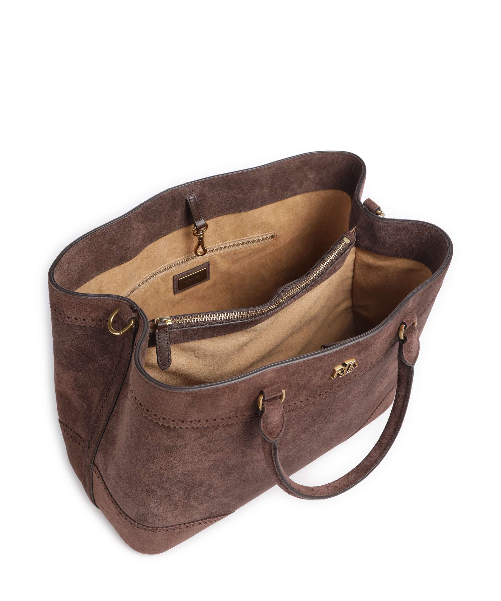 Lauren Ralph Lauren Marcy 36 Handtas chestnut brown - Image 6