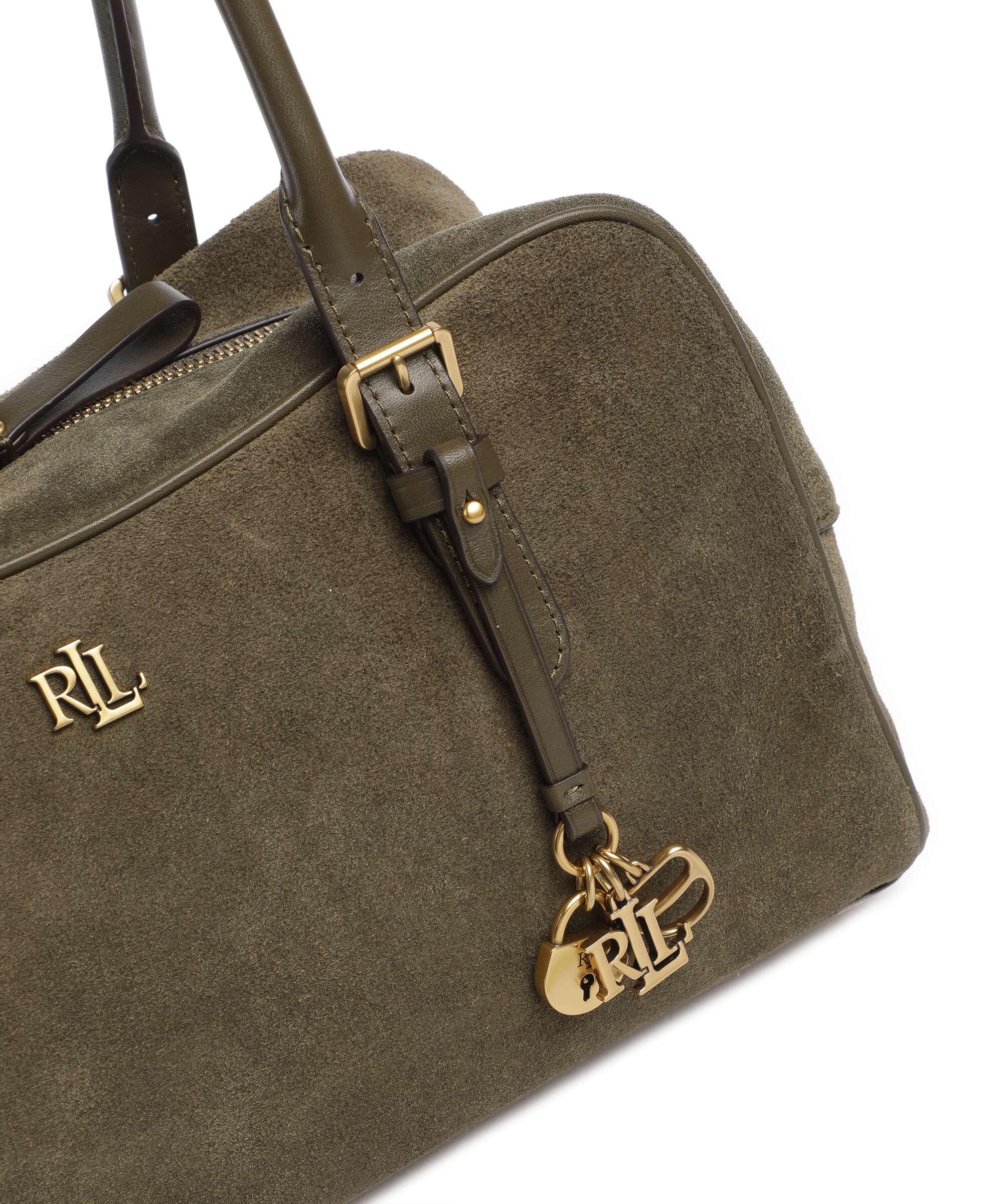 Lauren Ralph Lauren Marcy Large Schoudertas botanic green - Image 4