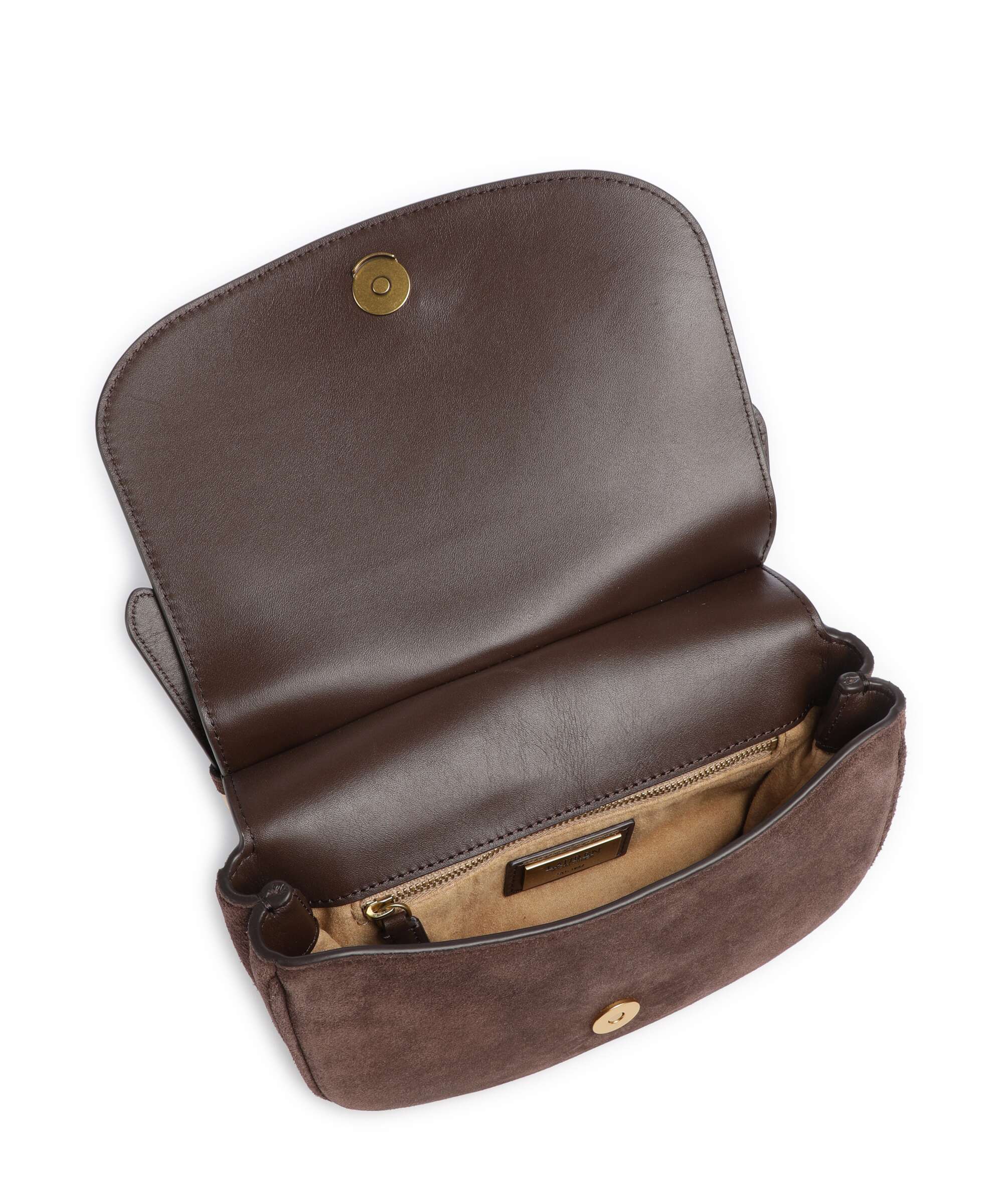 Lauren Ralph Lauren Marcy Medium Crossbody tas chestnut brown - Image 6