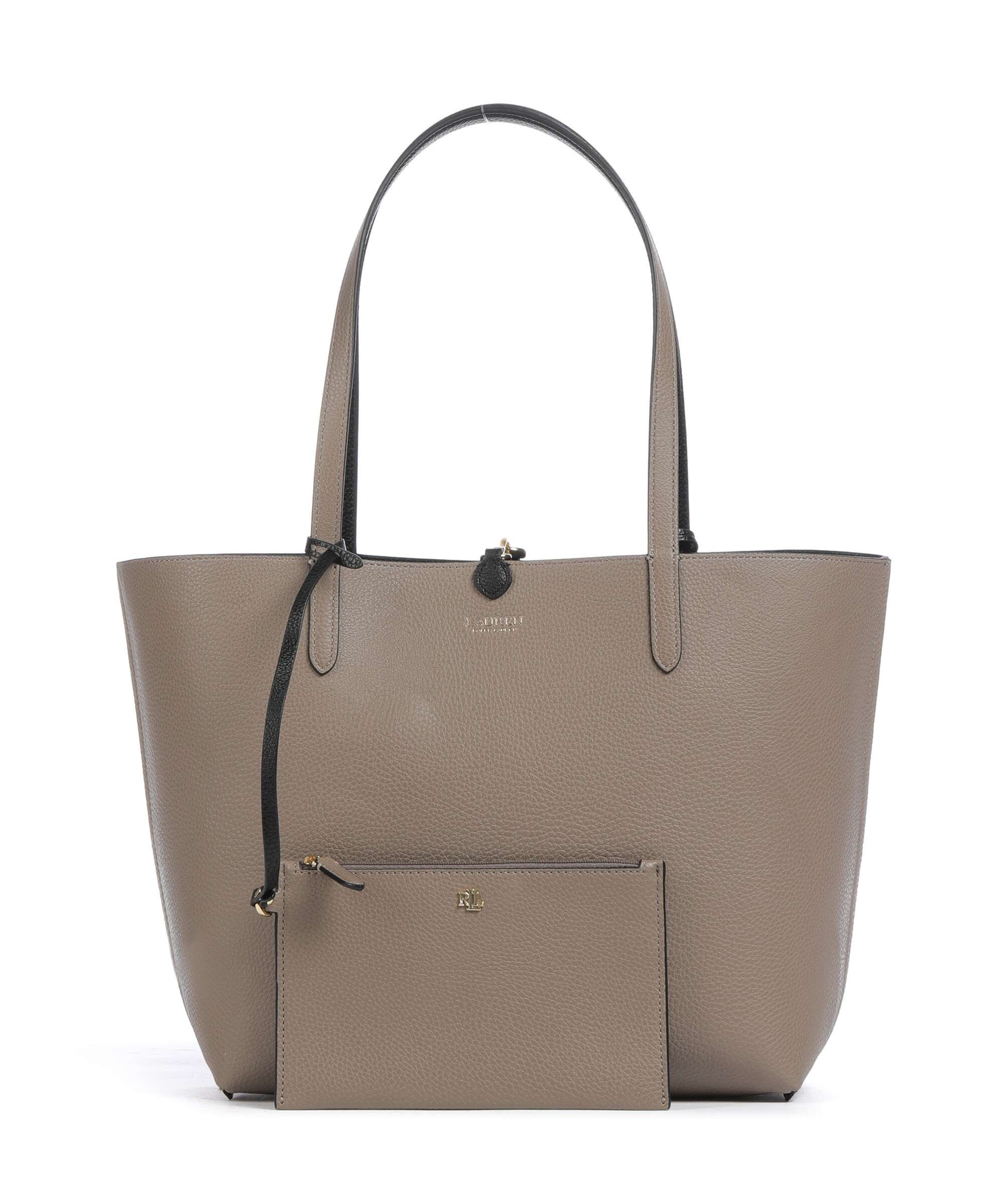 Lauren Ralph Lauren Medium Boodschappentas black/taupe - Image 4