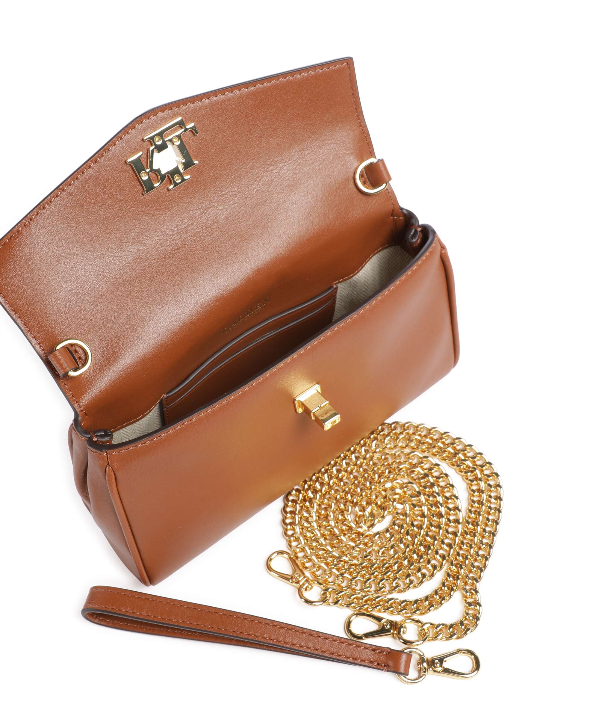 Lauren Ralph Lauren Tanner Large Crossbody tas lauren tan - Image 7