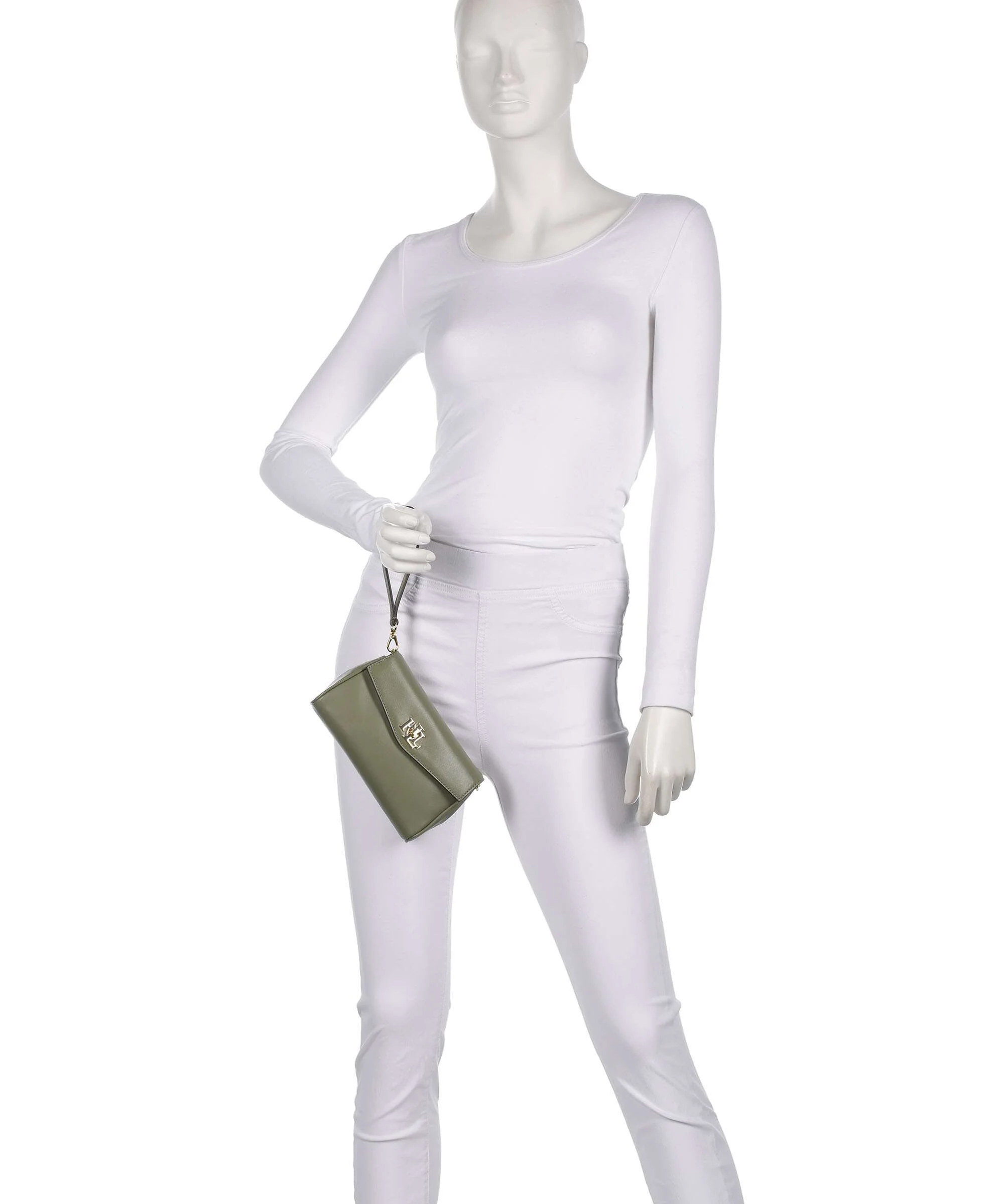 Lauren Ralph Lauren Tanner Large Crossbody tas sage green - Image 3