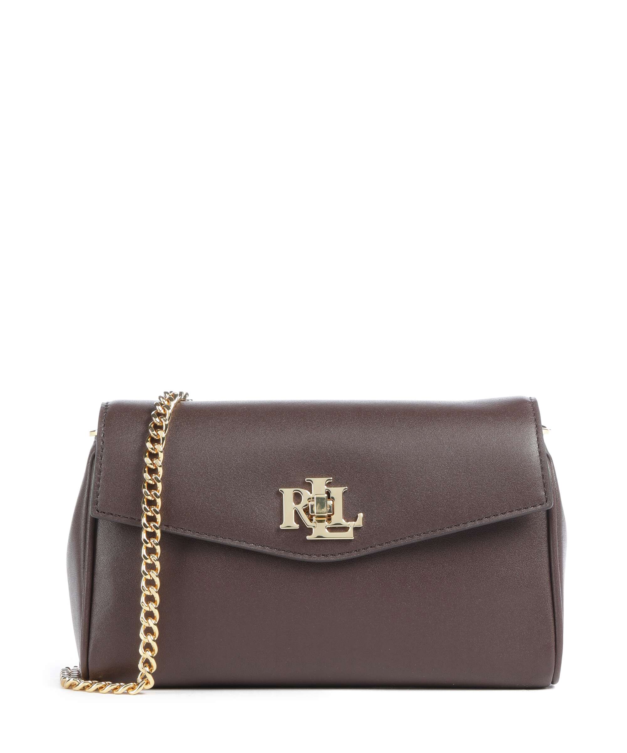 Lauren Ralph Lauren Tanner Large Crossbody tas chestnut brown