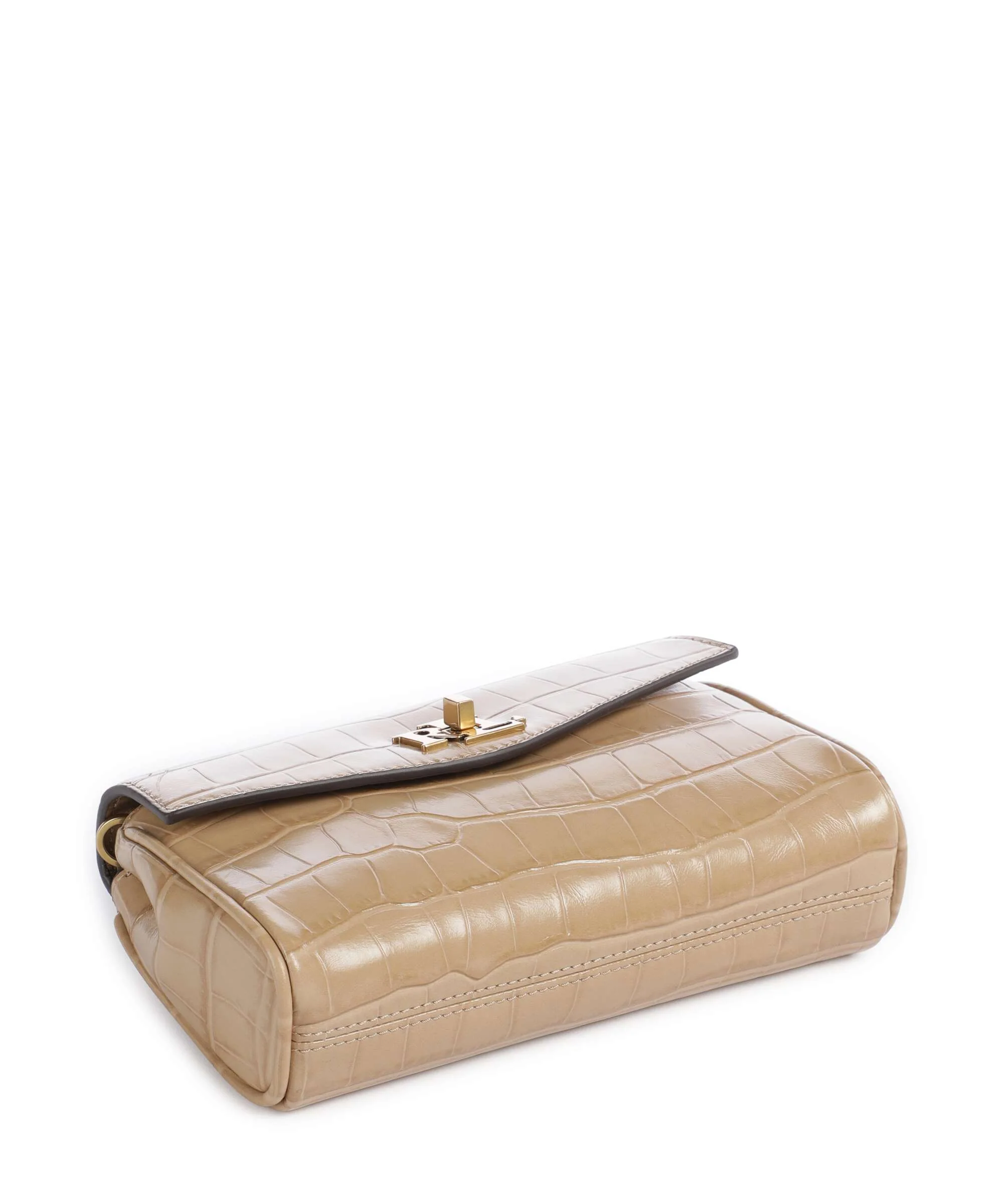 Lauren Ralph Lauren Tanner Large Crossbody tas tan - Image 4