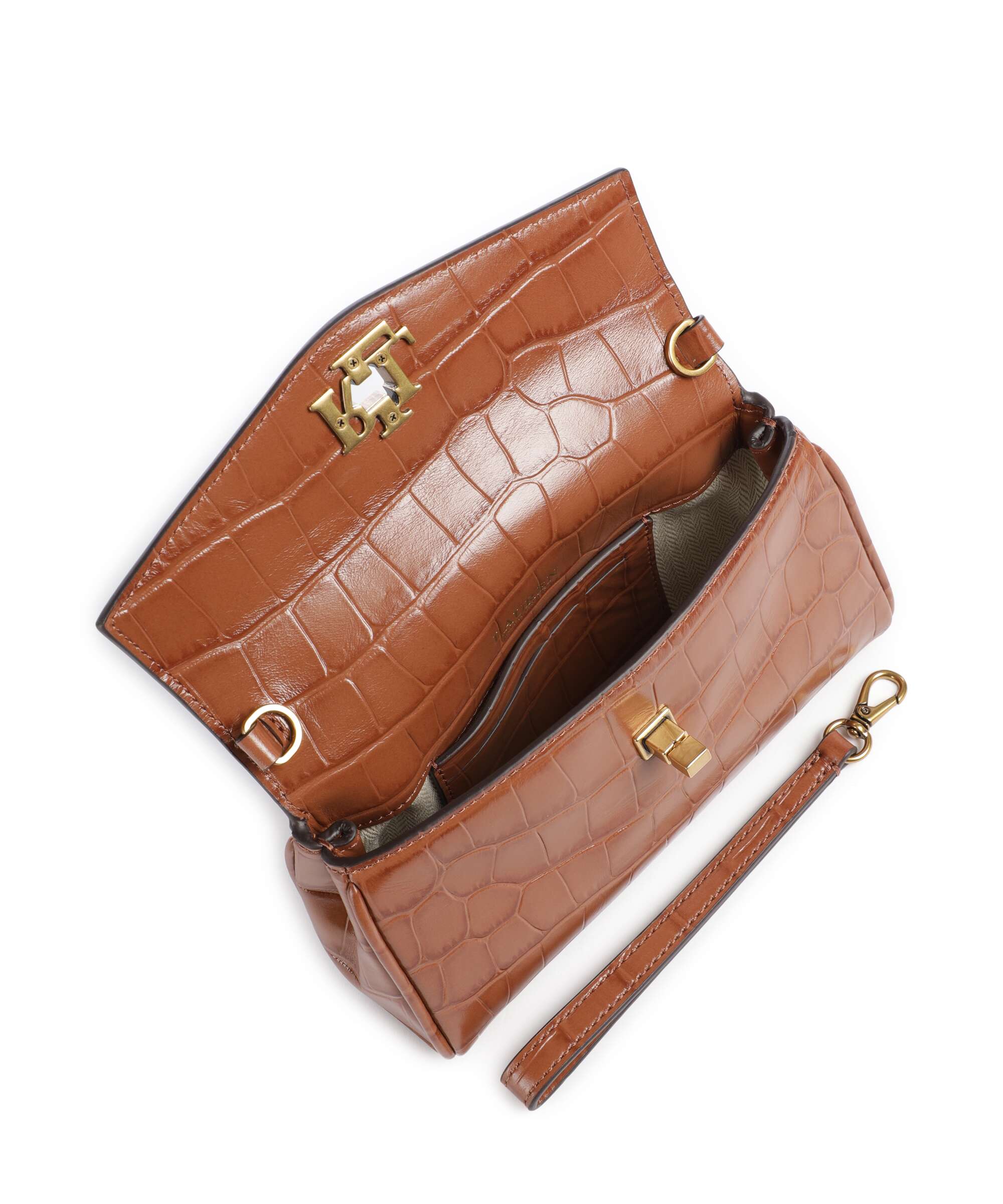 Lauren Ralph Lauren Tanner Large Crossbody tas lauren tan - Image 5
