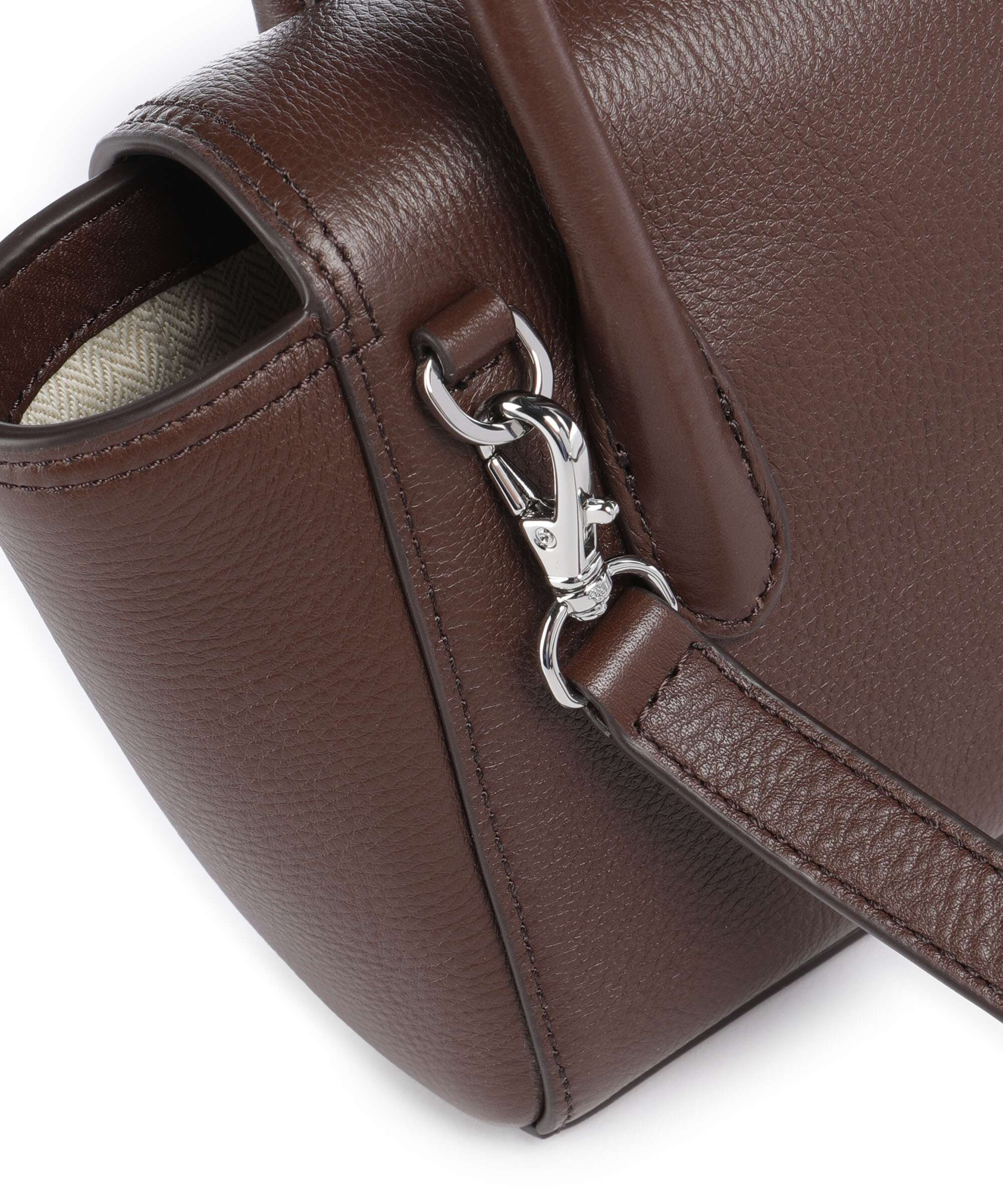 Lauren Ralph Lauren Tanner Small Crossbody tas dark hickory - Image 4