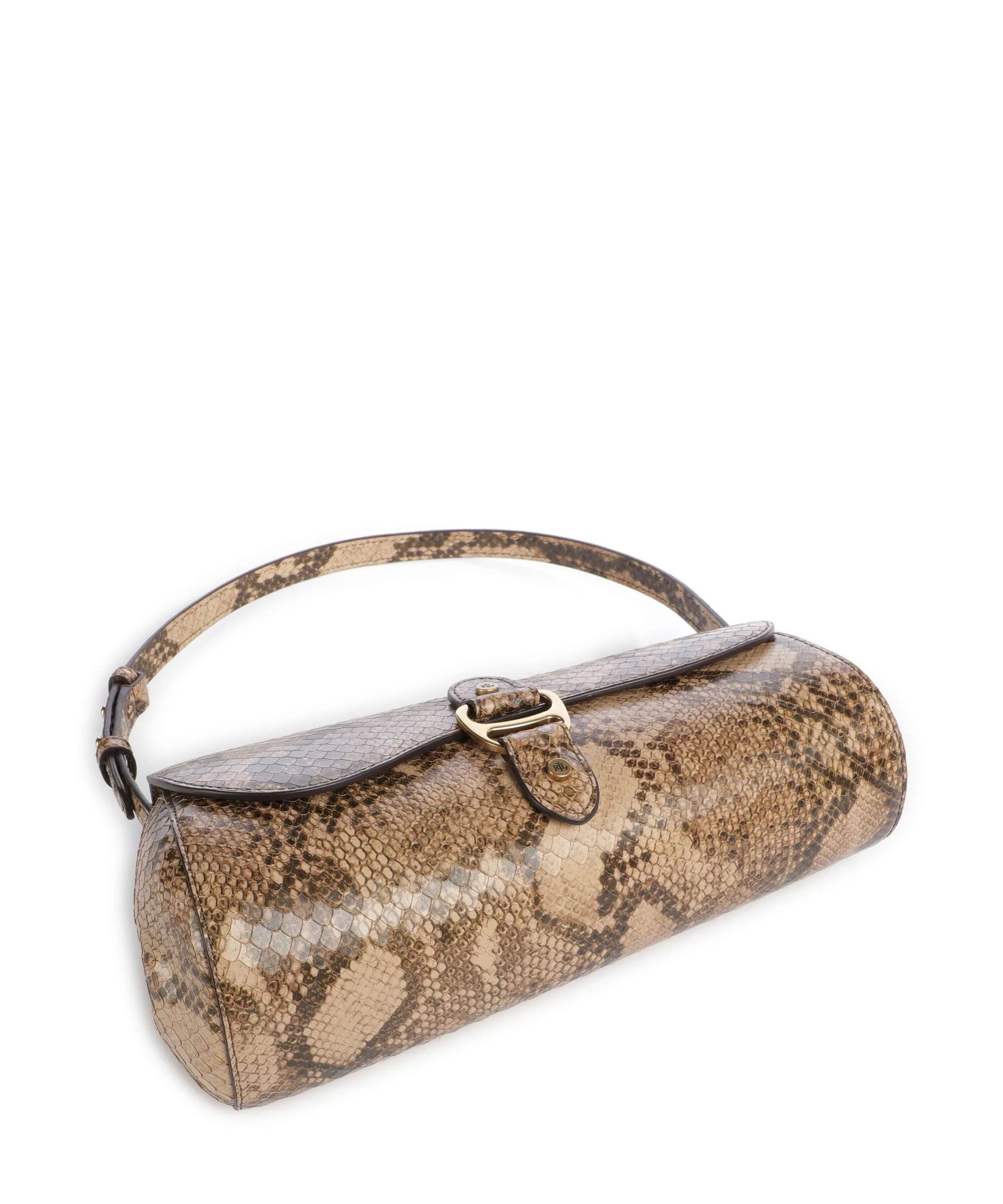 Lauren Ralph Lauren Tasha Medium Schoudertas tan multi - Image 4