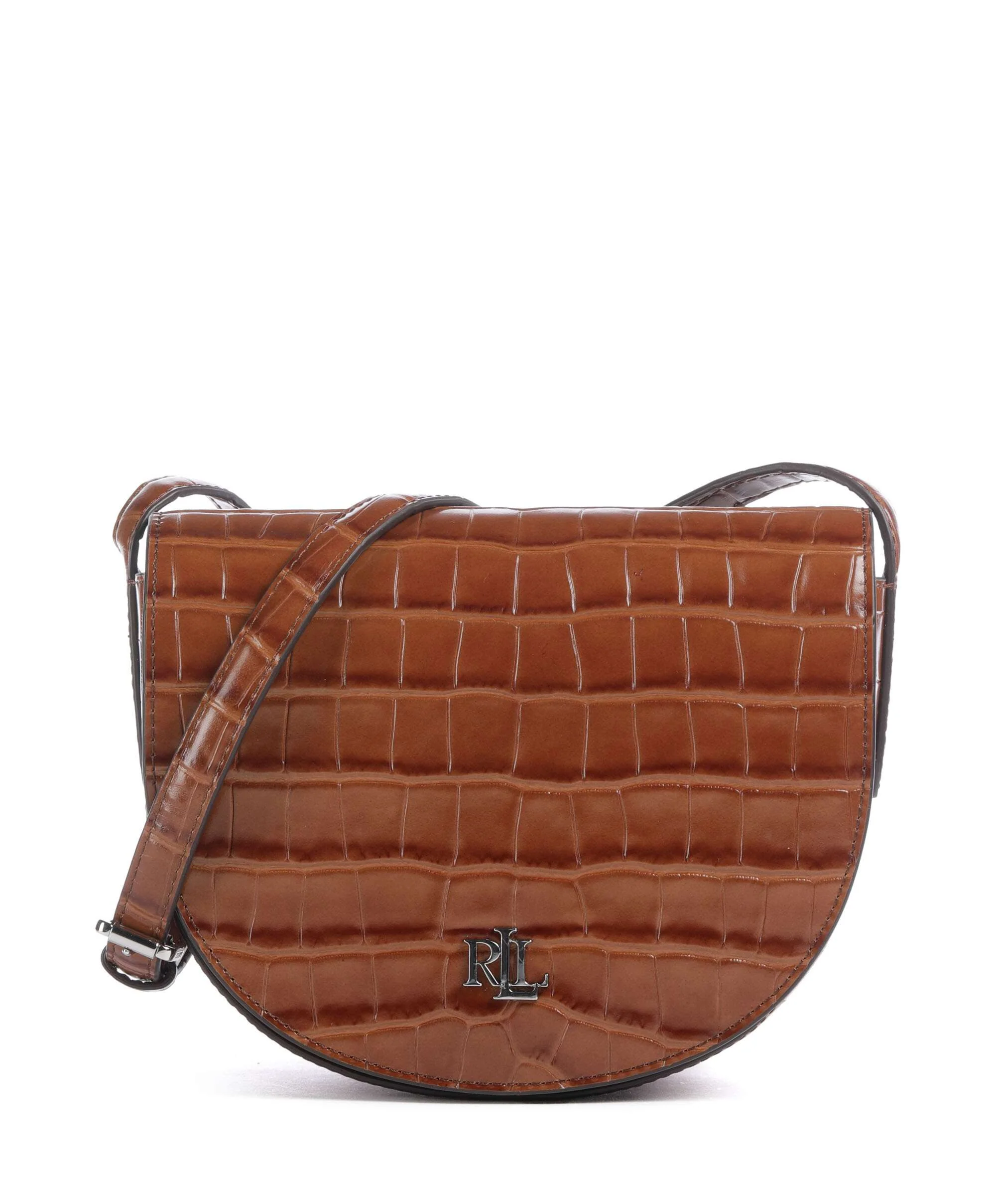 Lauren Ralph Lauren Witley Medium Crossbody tas tobacco