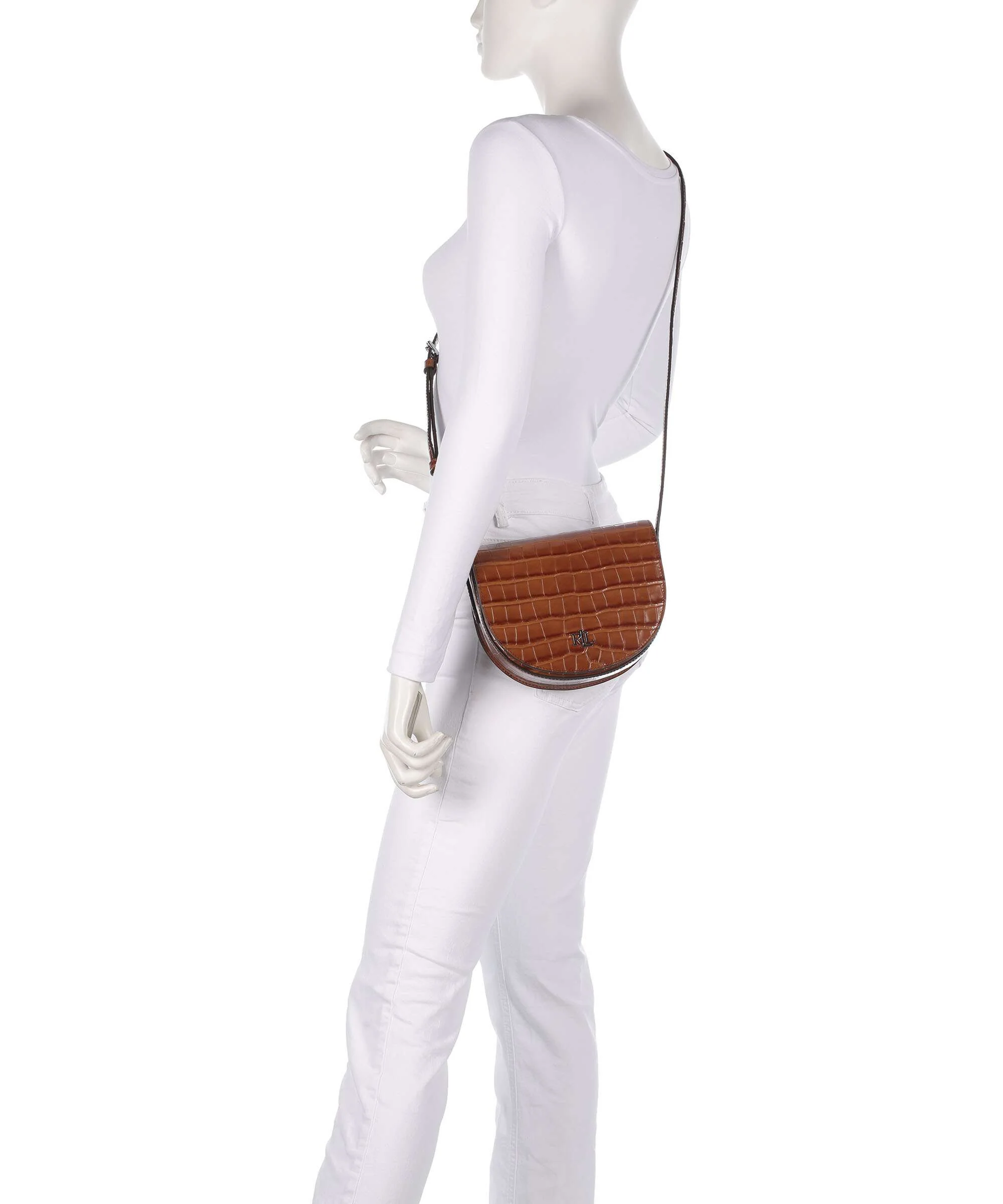 Lauren Ralph Lauren Witley Medium Crossbody tas tobacco - Image 3