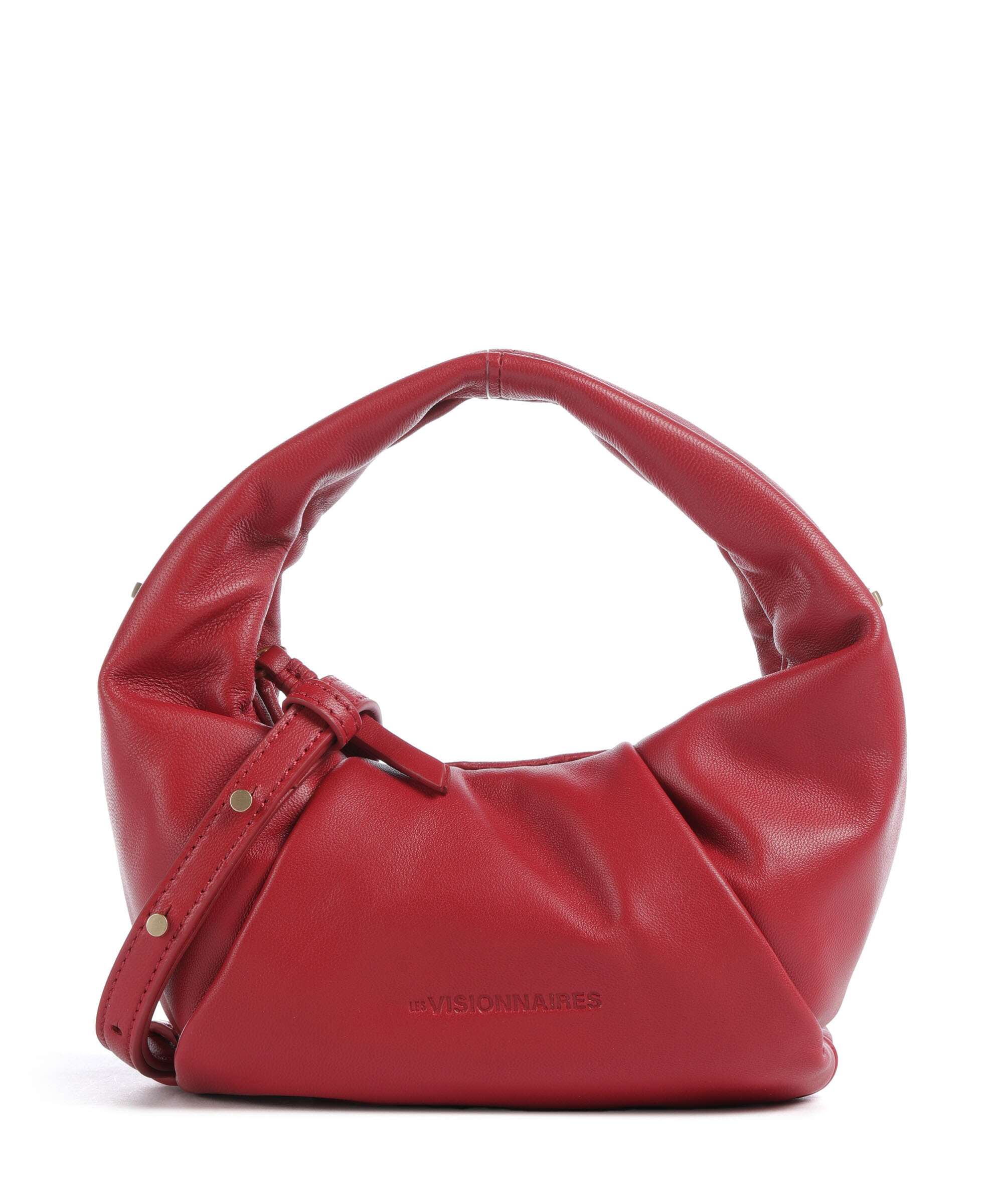 Les Visionnaires Greta Essential Silky Mini Crossbody tas rouge