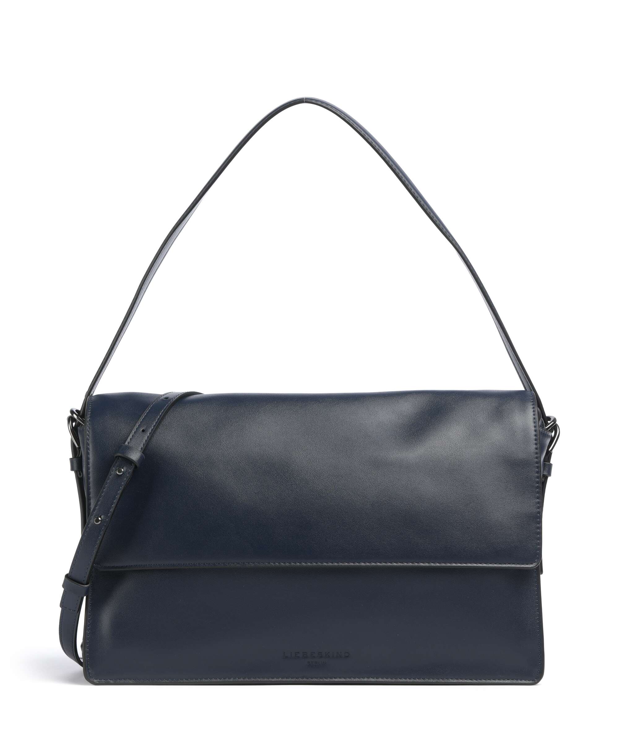 Liebeskind Audrey Recycled Soft Calf M Schoudertas peacoat