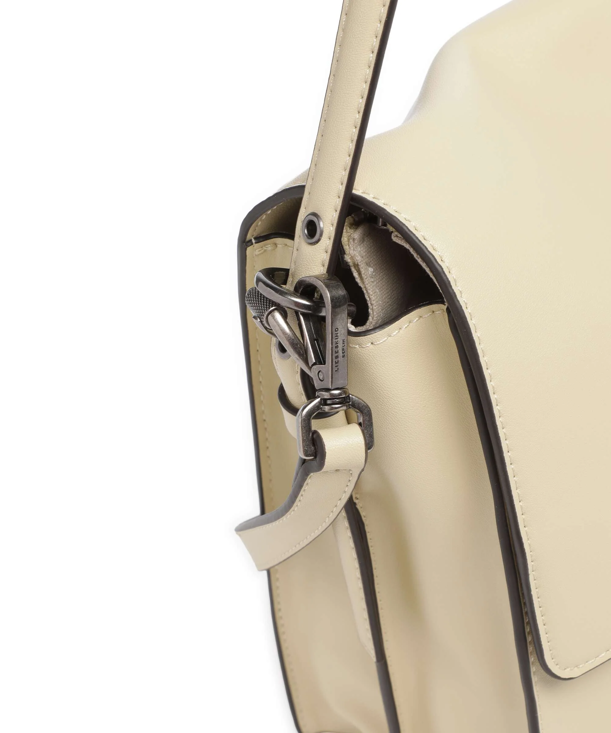 Liebeskind Audrey Recycled Soft Calf M Schoudertas biscotti - Image 4