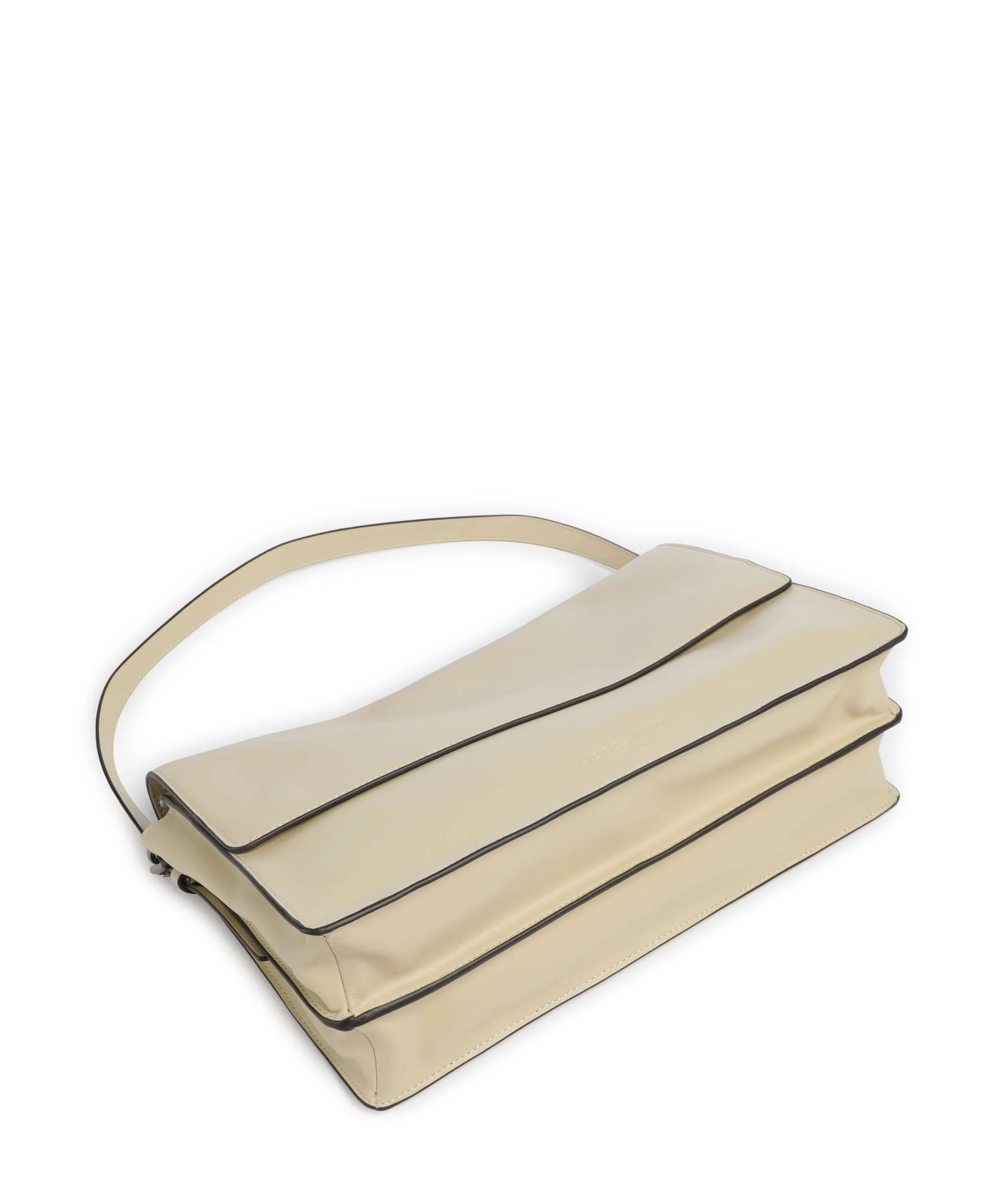 Liebeskind Audrey Recycled Soft Calf M Schoudertas biscotti - Image 5