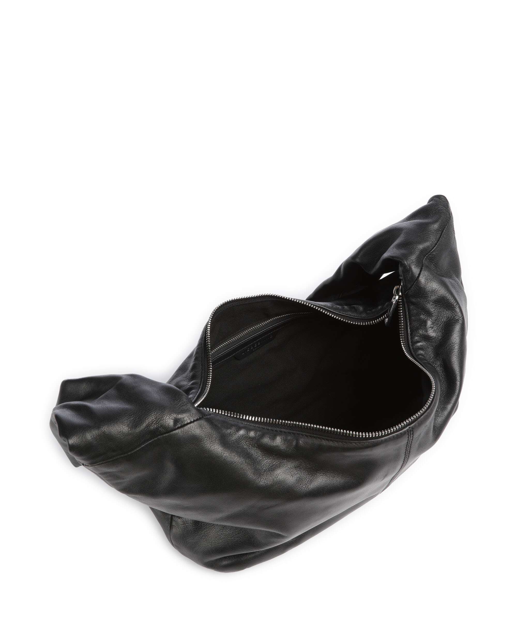 Liebeskind Bo Sheep Natural M Hobo tas black - Image 5