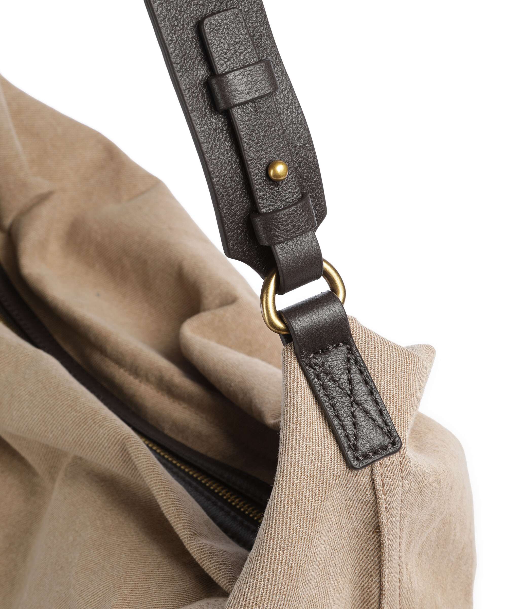 Liebeskind Clea Denim Hobo tas beige - Image 4