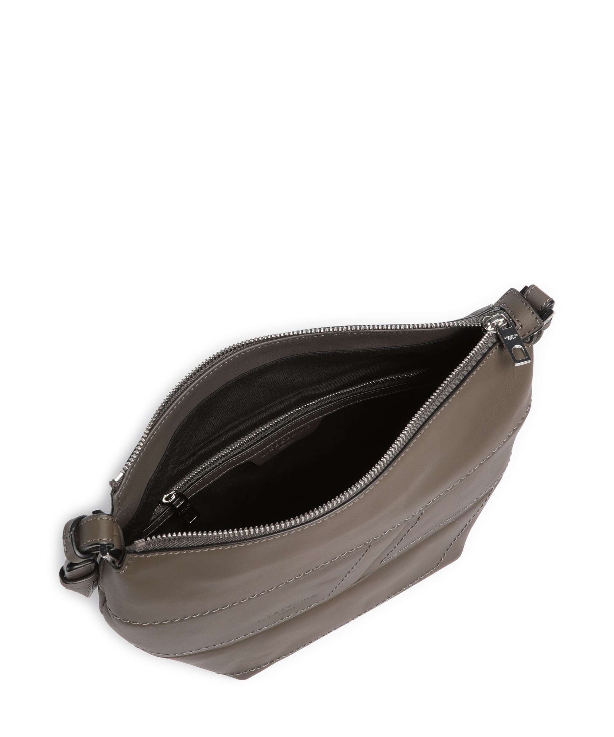 Liebeskind Edda Calf Optic S Crossbody tas dark grigio - Image 6