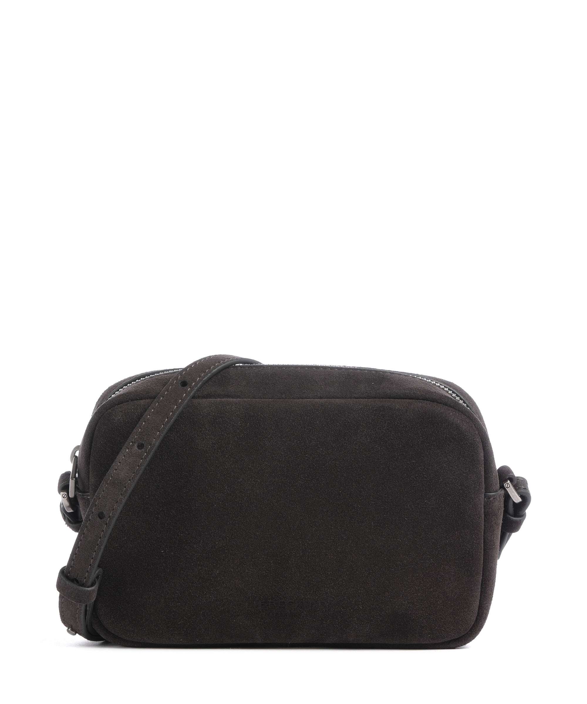 Liebeskind Ella Hydro Suede S Crossbody tas deep soil