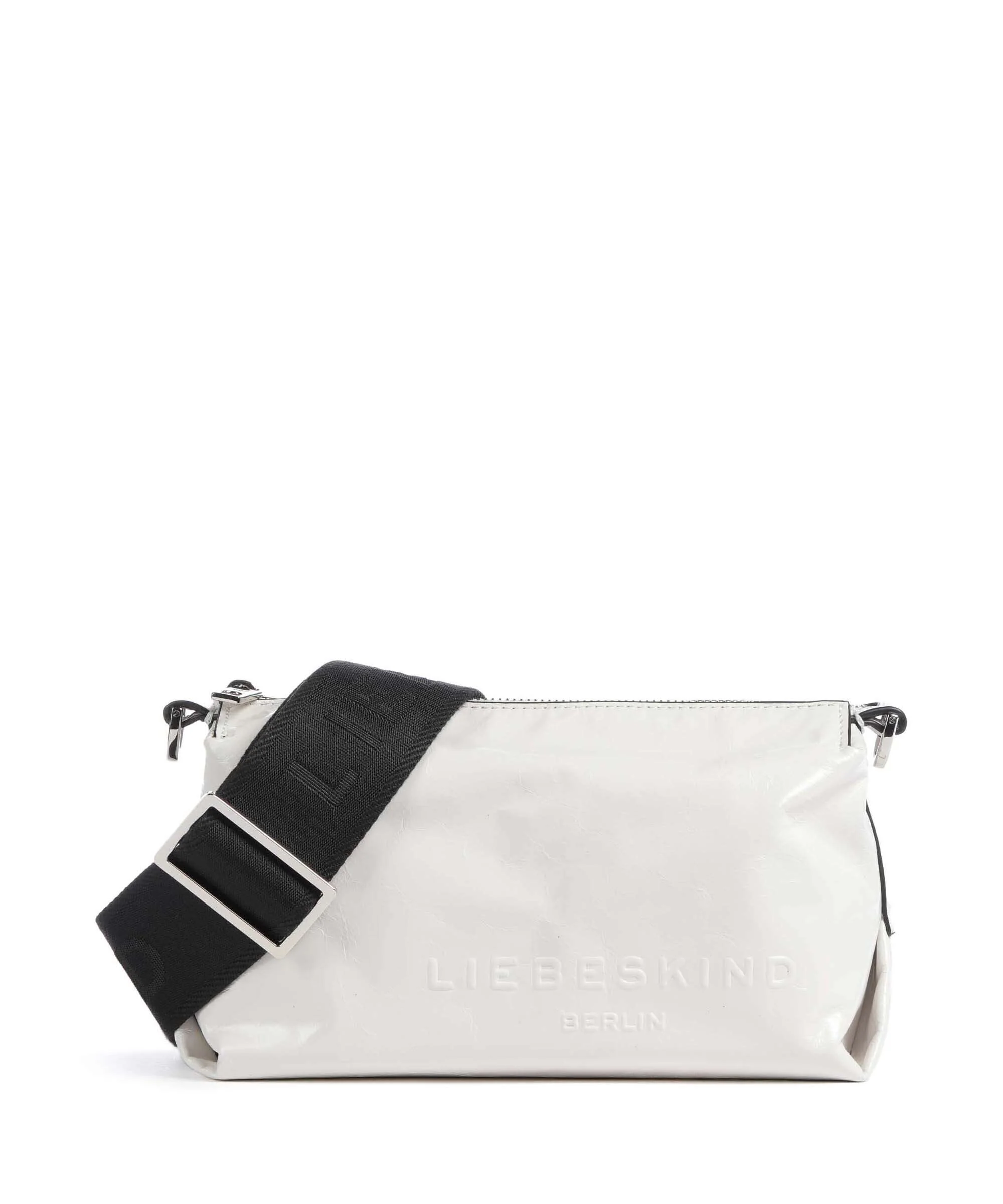Liebeskind Elvira Paper Touch Crinkle S Crossbody tas arctic