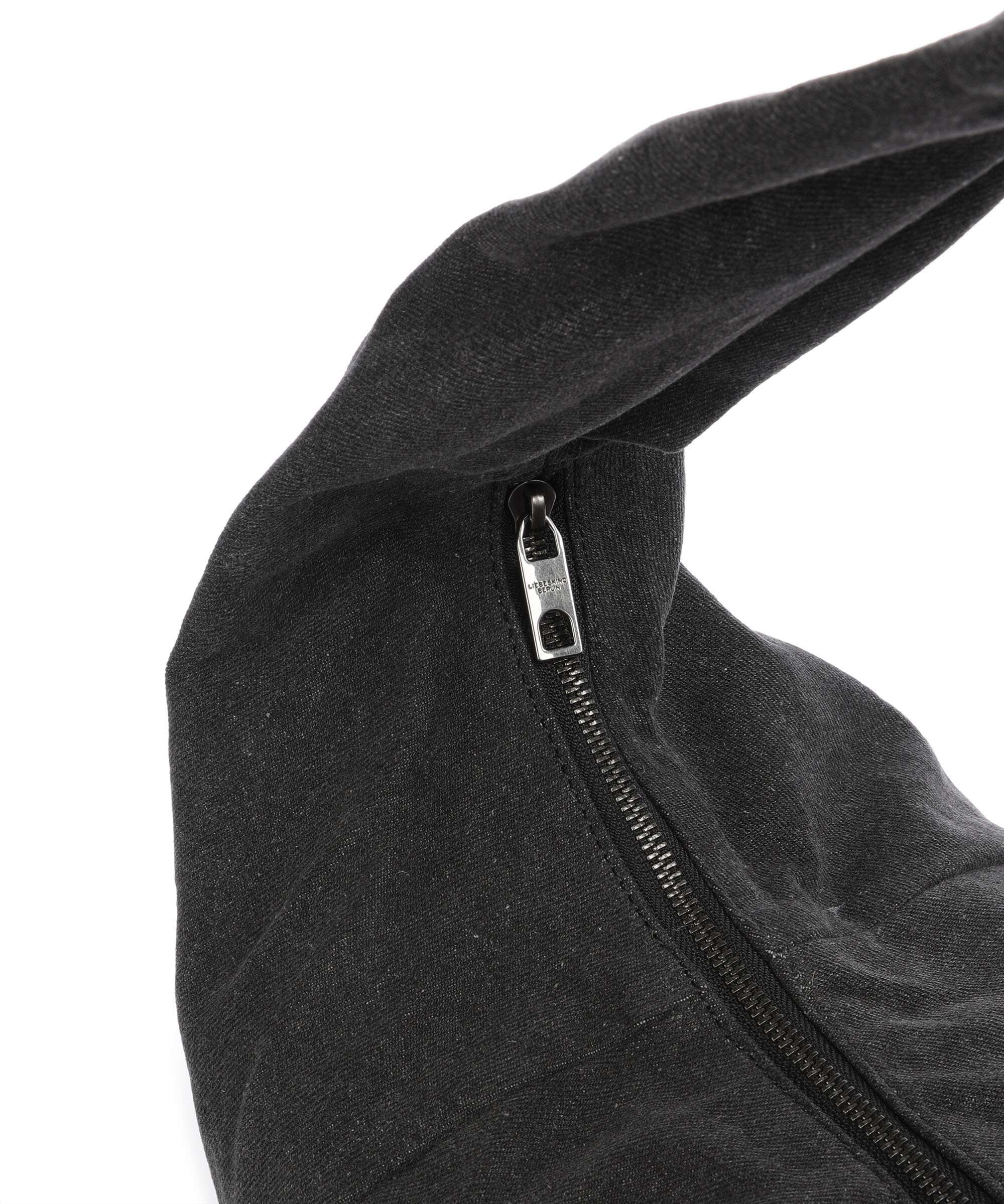 Liebeskind Farrah Denim L Hobo tas black - Image 4