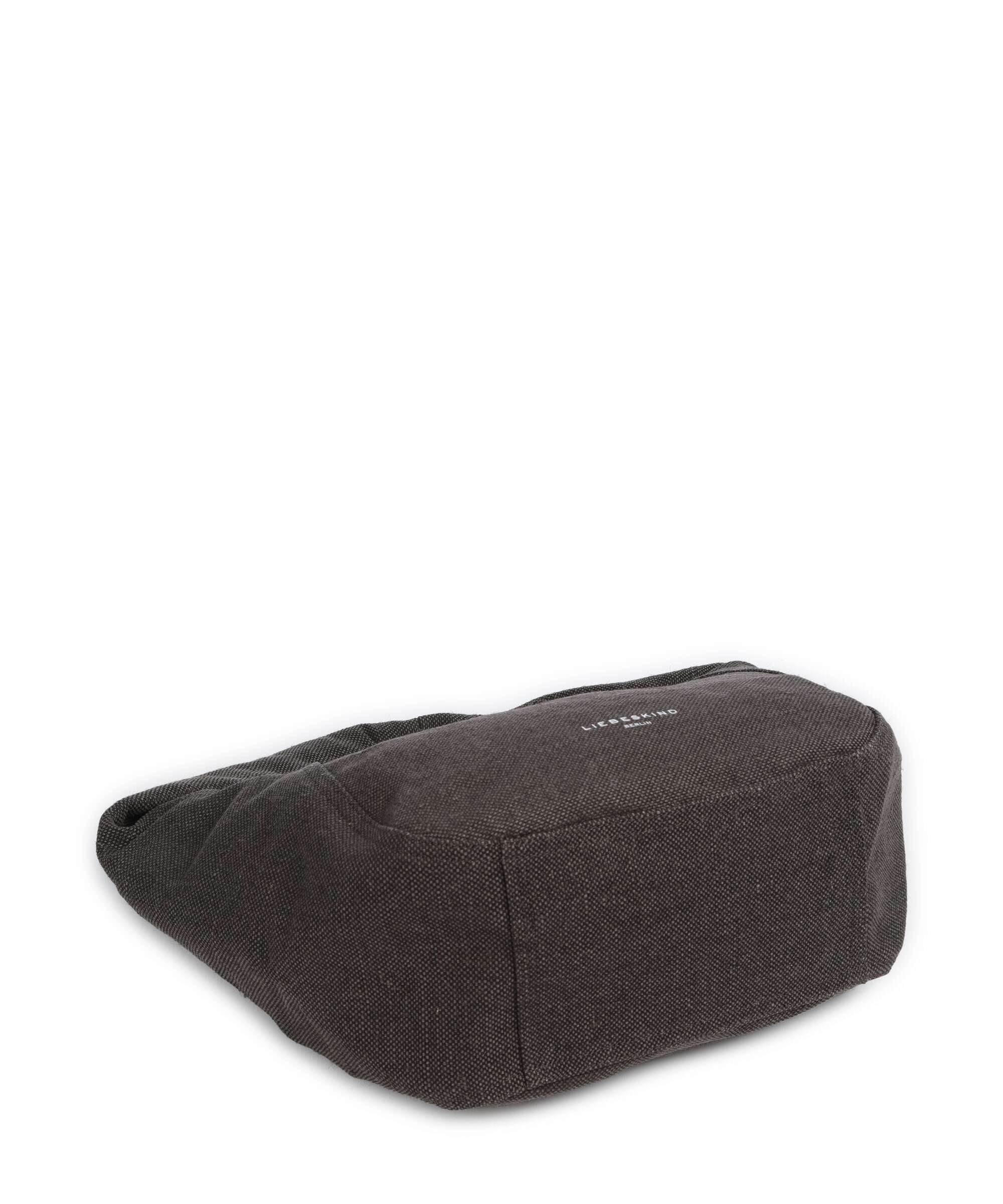 Liebeskind Farrah Heavy Canvas Washed M Hobo tas deep soil - Image 4