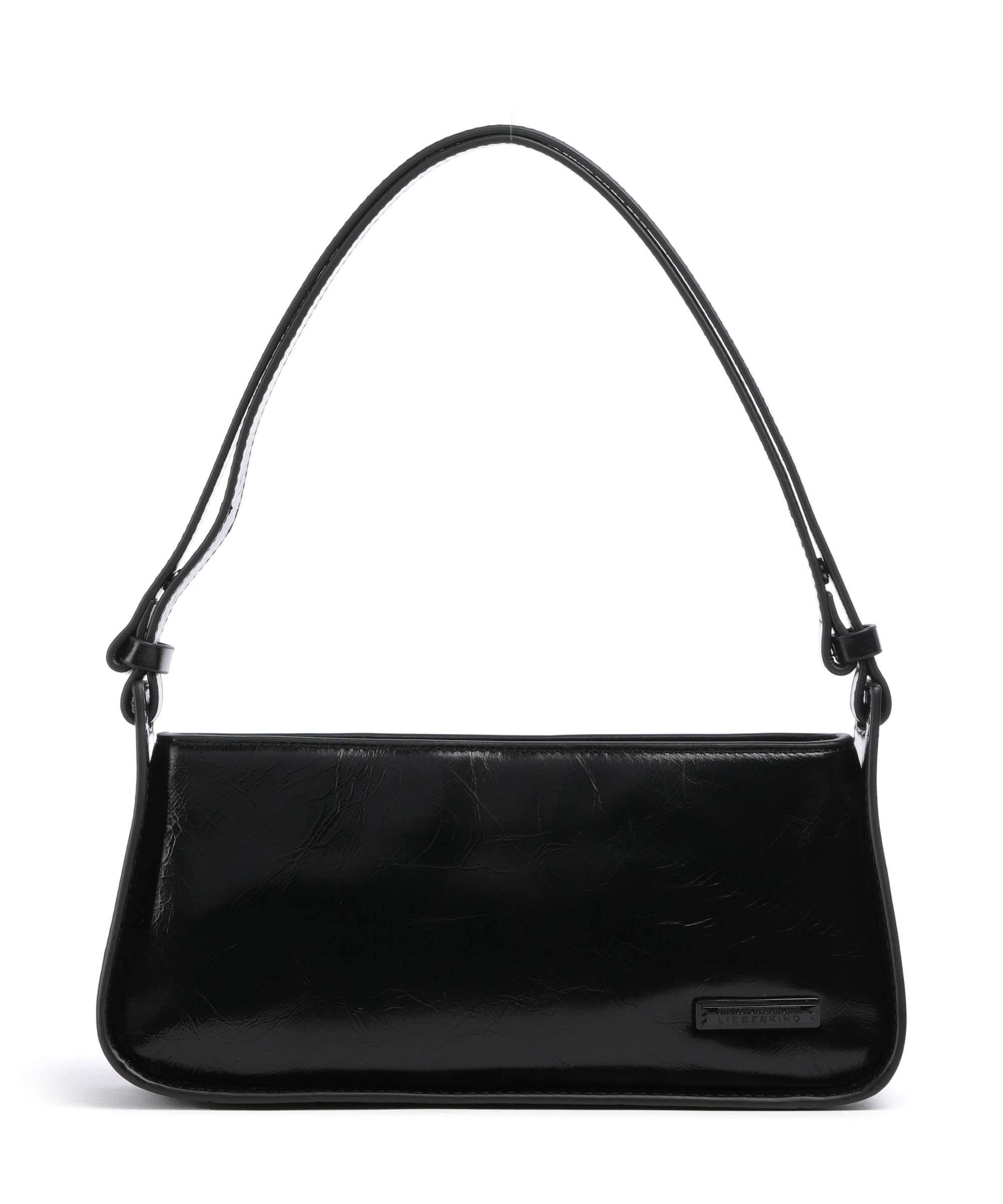 Liebeskind Franzis Lack Distressed S Schoudertas black