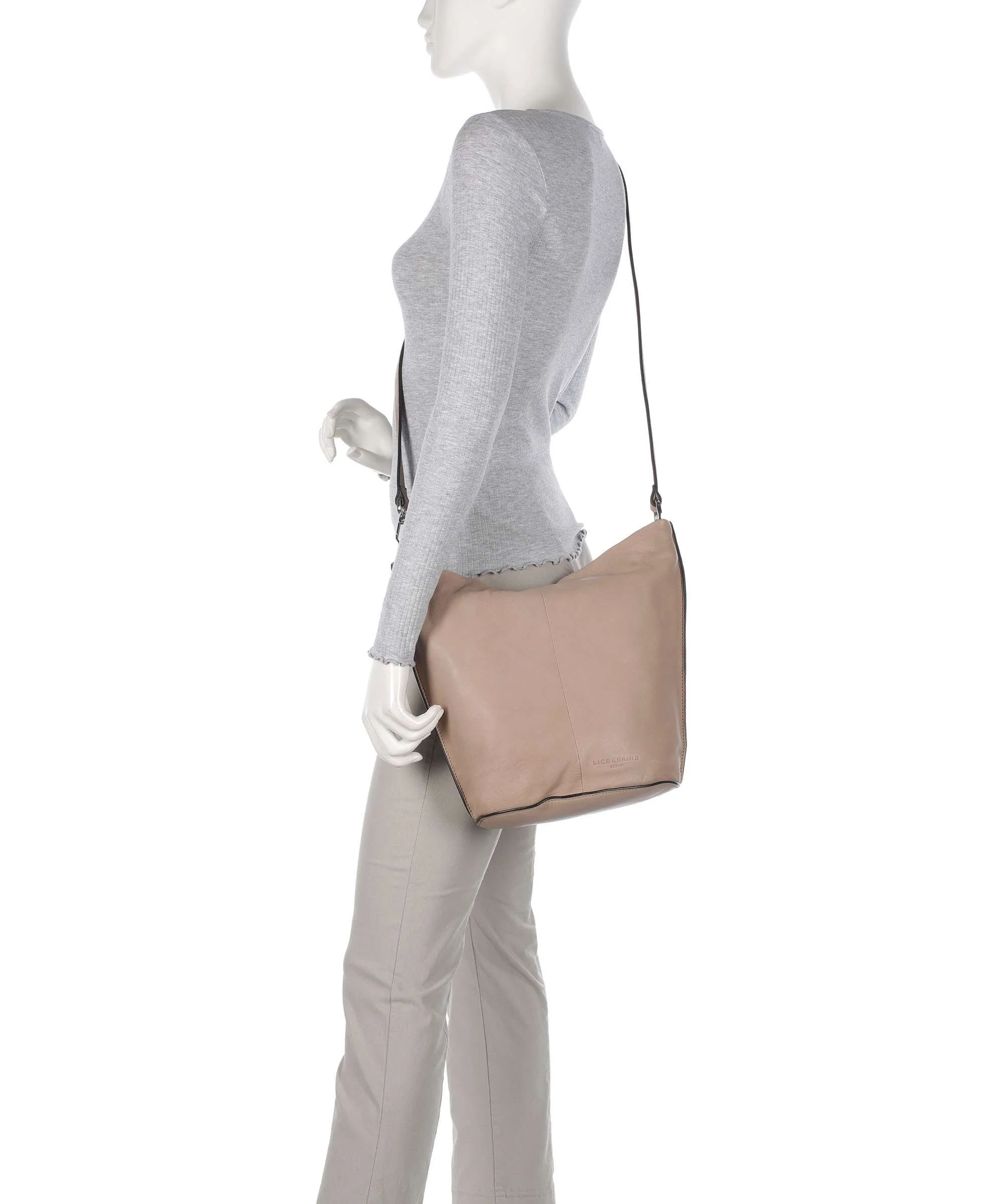 Liebeskind Hera Sheep Natural M Crossbody tas stone - Image 3