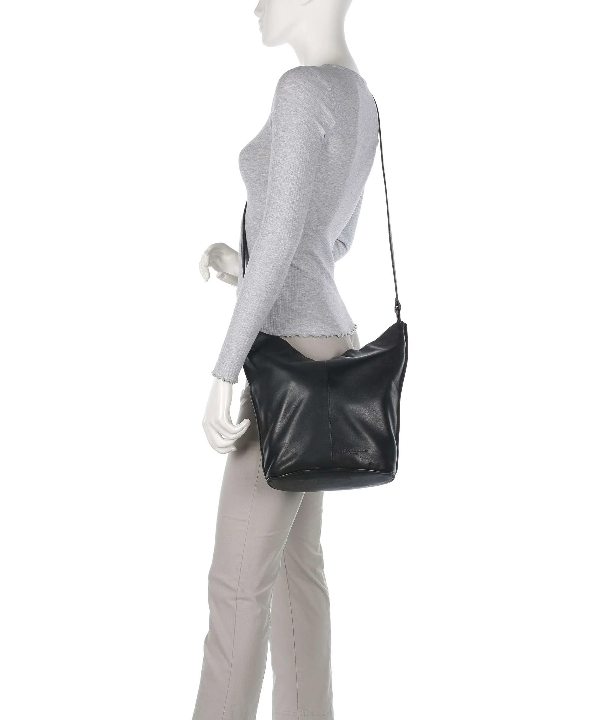 Liebeskind Hera Sheep Natural M Crossbody tas black - Image 3