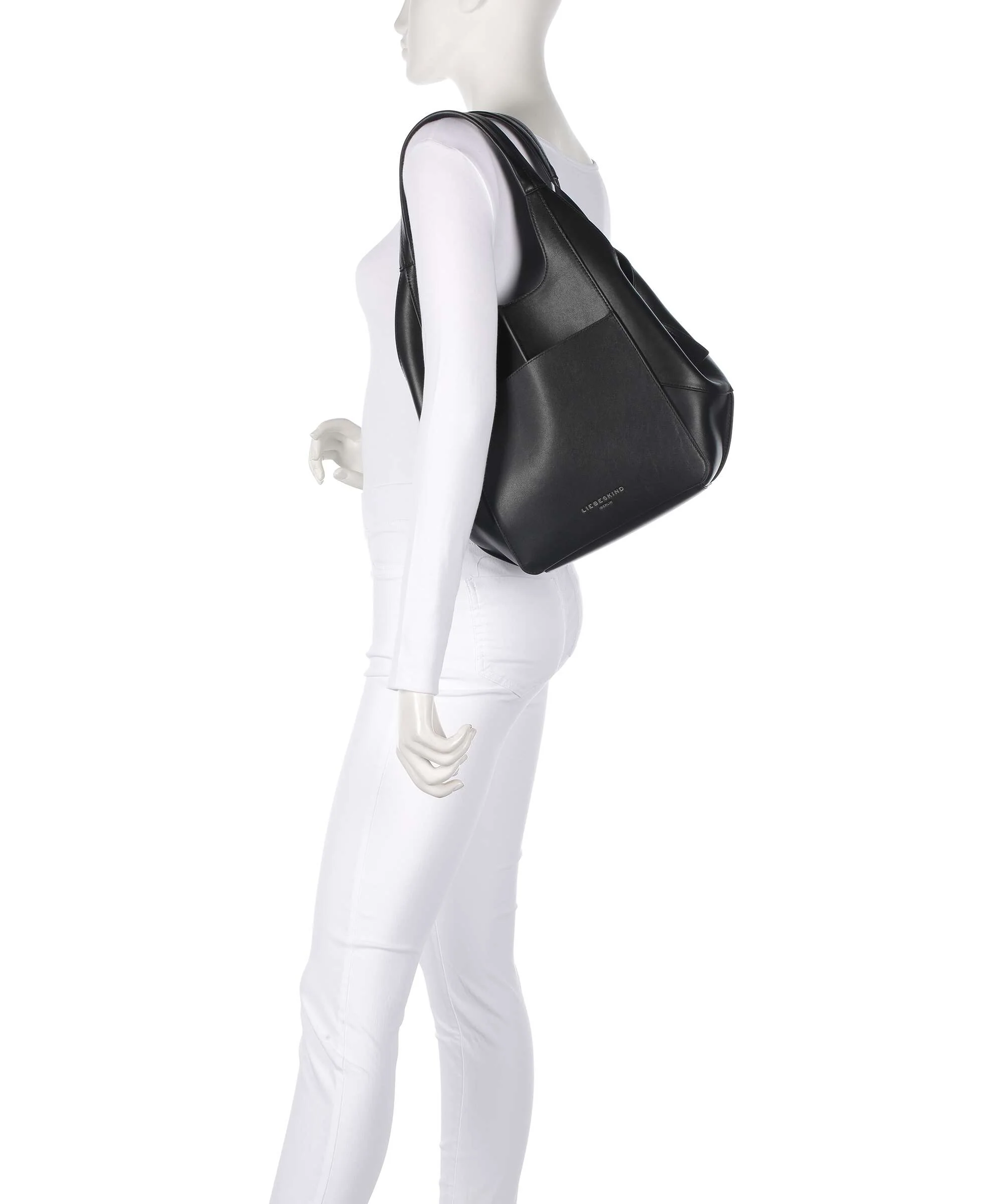 Liebeskind Lilly Soft Nappa Hobo tas black - Image 3