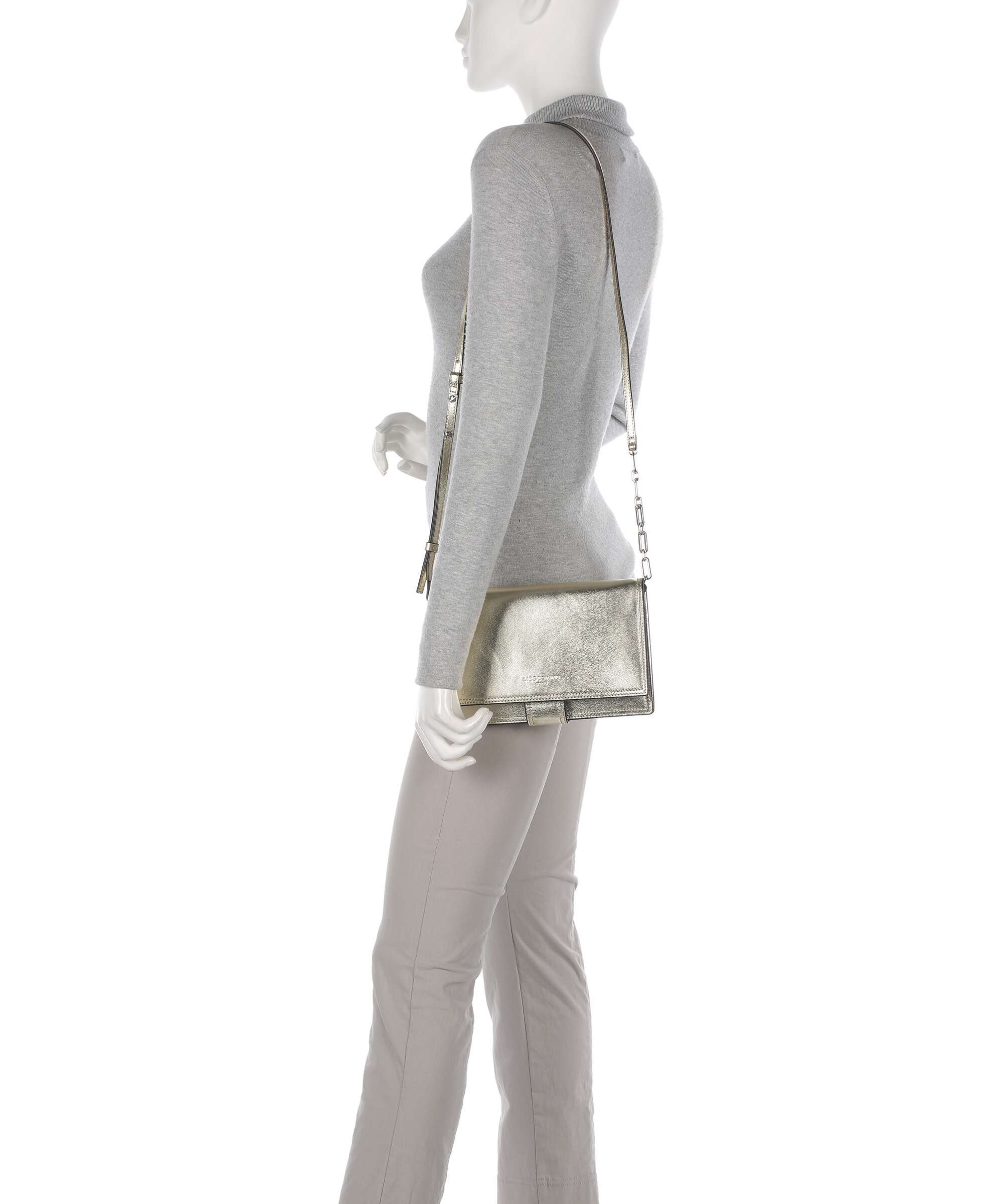 Liebeskind Lisa Metallic S Crossbody tas light gold - Image 3