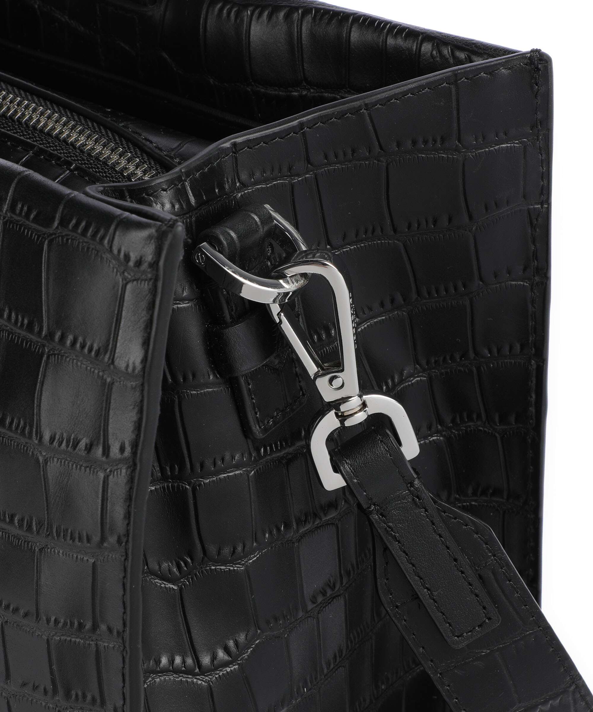 Liebeskind Lou 2 New Croco L Handtas black - Image 4