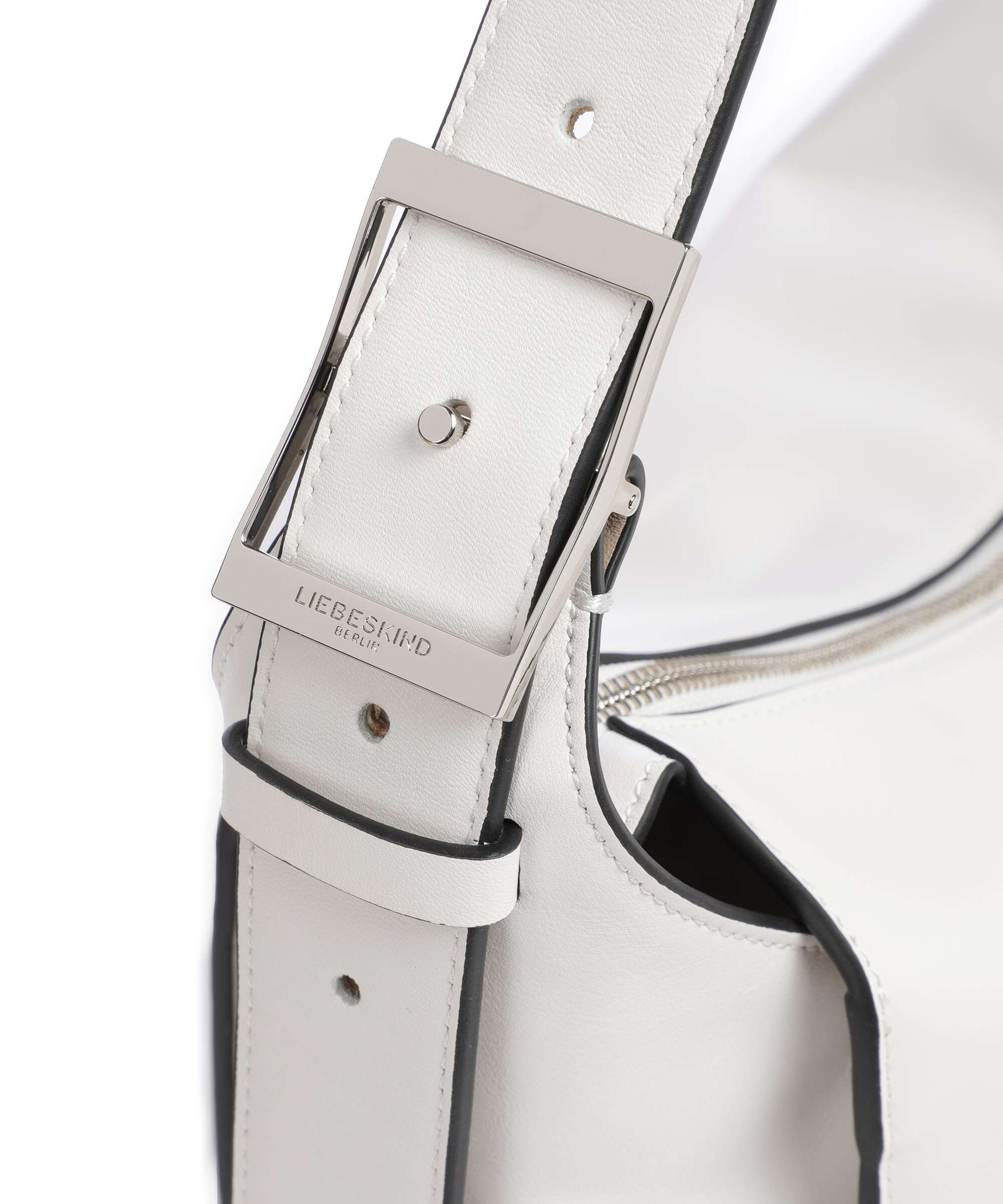 Liebeskind Lou Calf Optic M Hobo tas arctic - Image 4