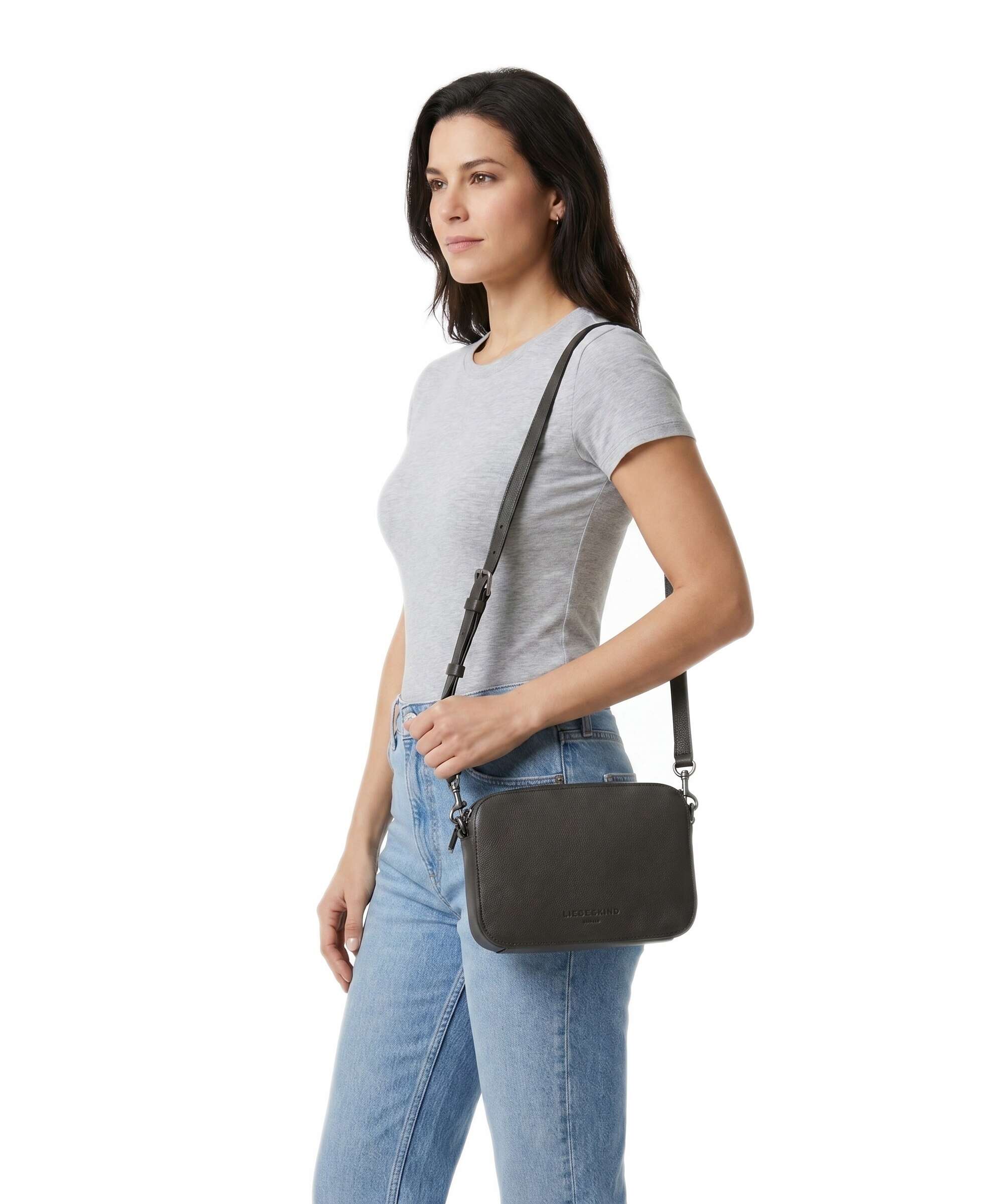 Liebeskind Luka Harris S Crossbody tas deep soil - Image 3