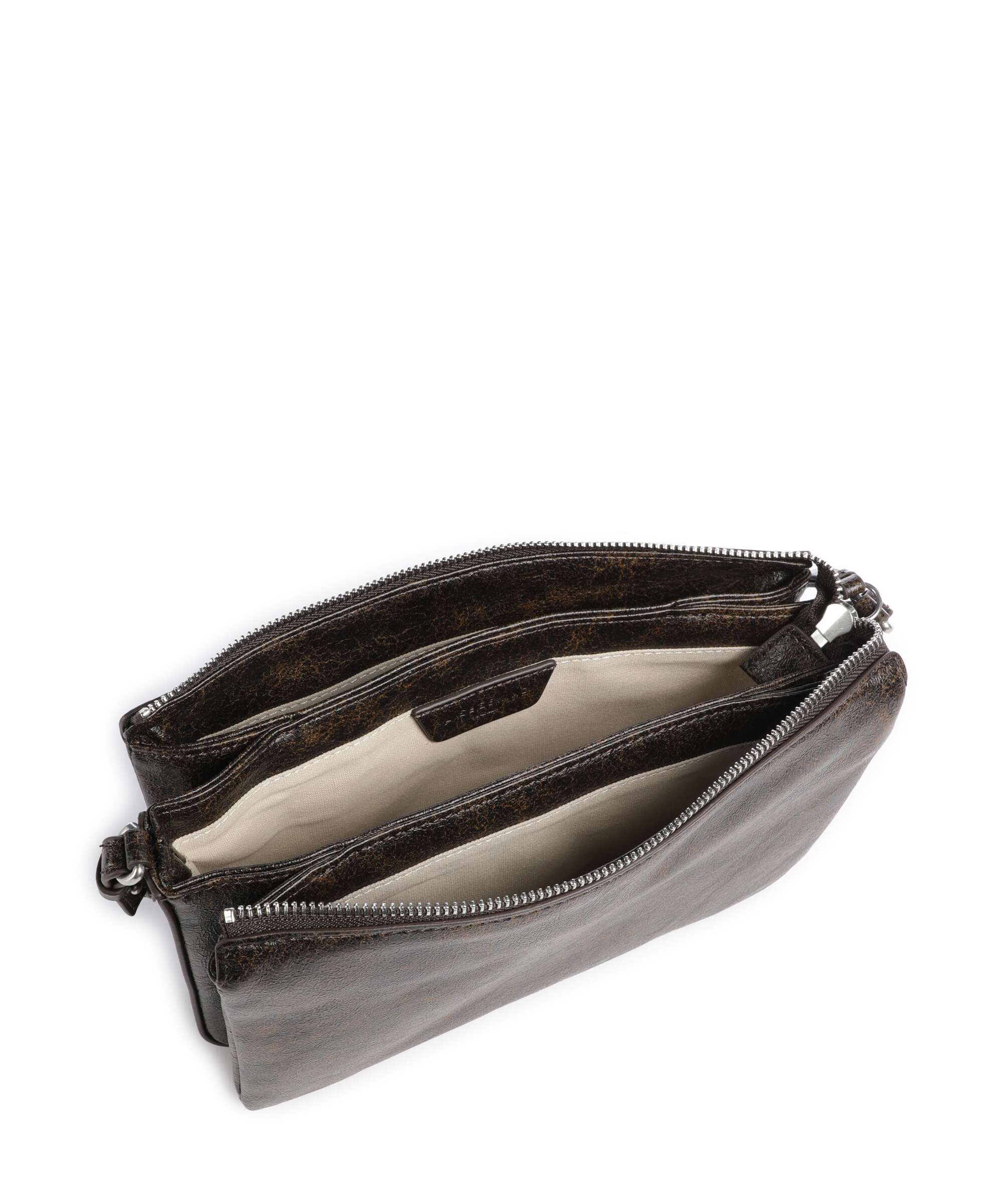 Liebeskind Nina Vintage PU S Crossbody tas deep soil - Image 6