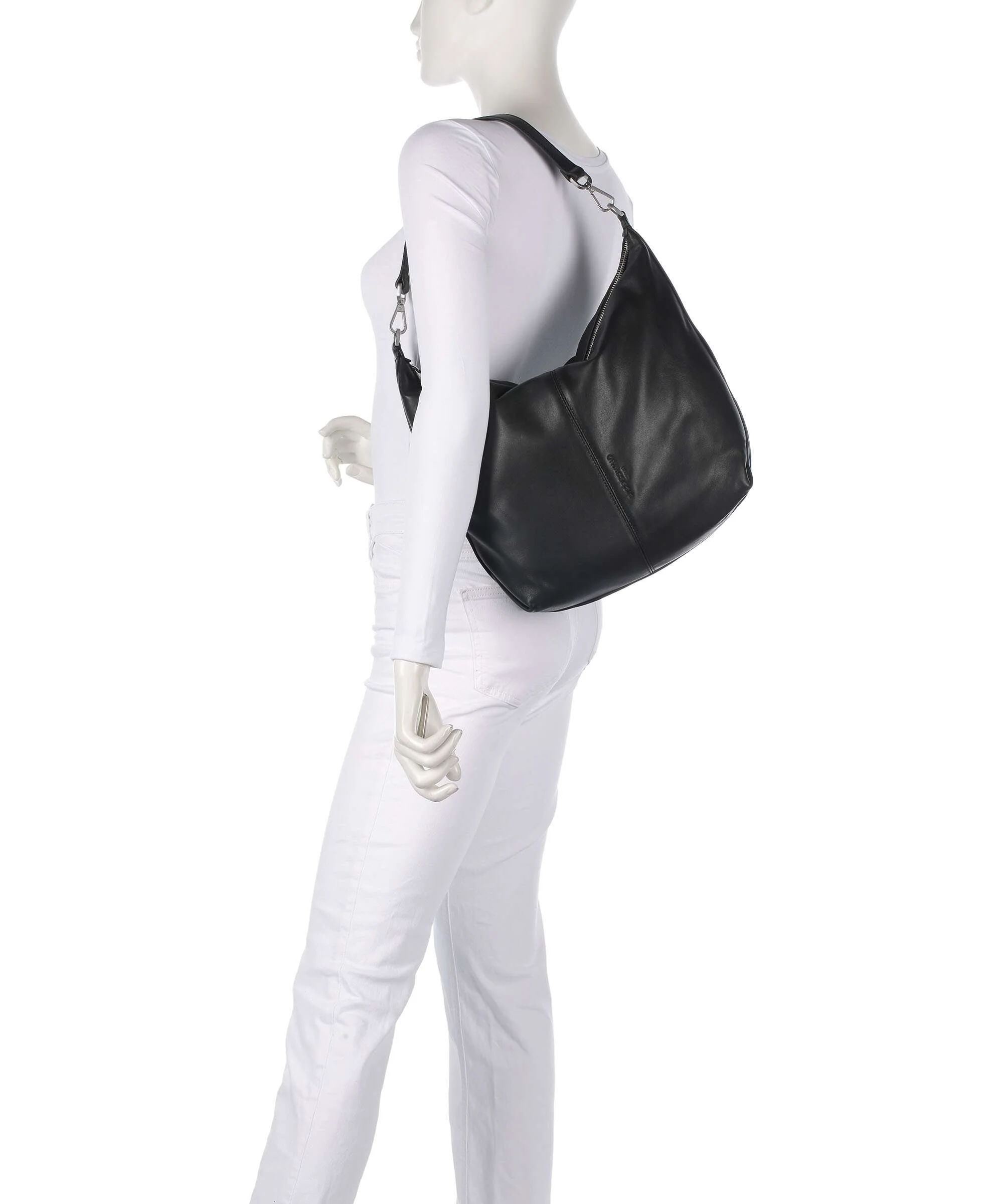 Liebeskind Paris Sheep Natural Hobo tas black - Image 3