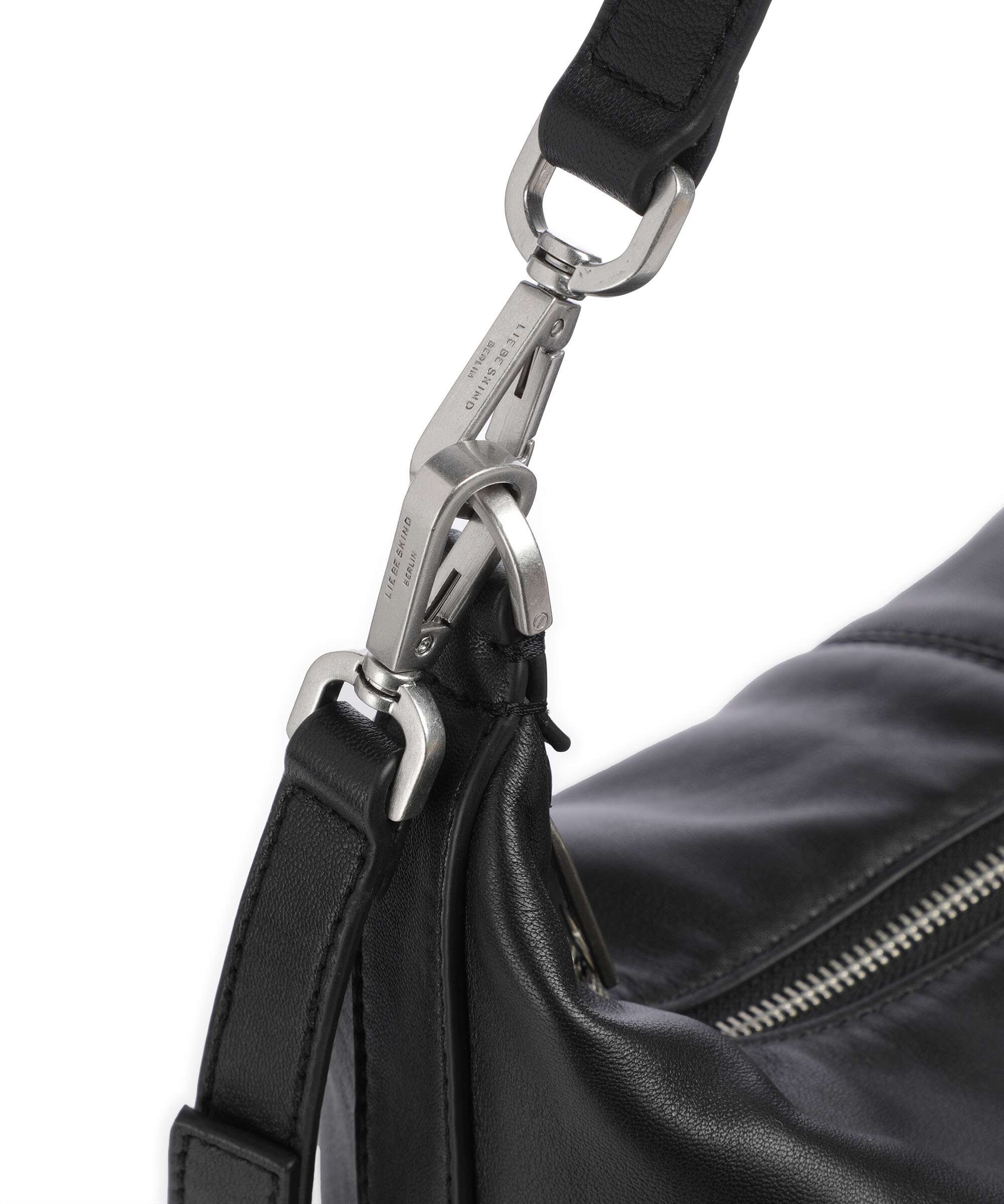 Liebeskind Paris Sheep Natural Hobo tas black - Image 4