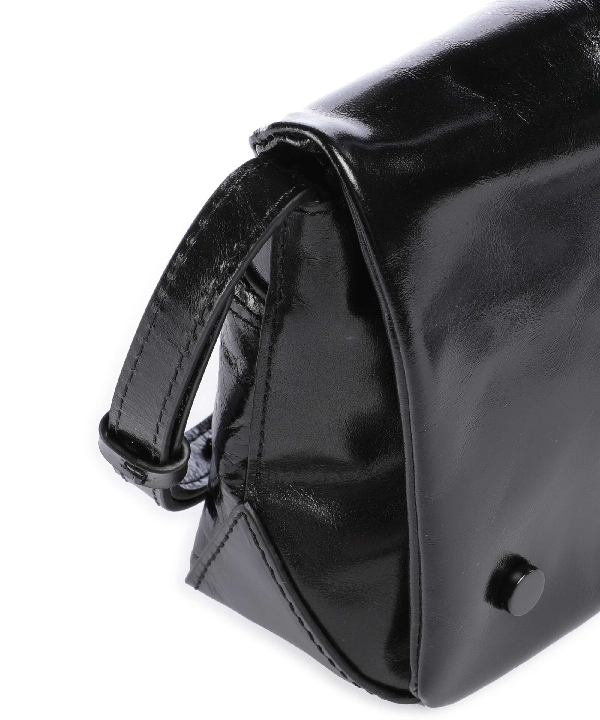 Liebeskind Rive Paper Touch Crinkle S Crossbody tas black - Image 4