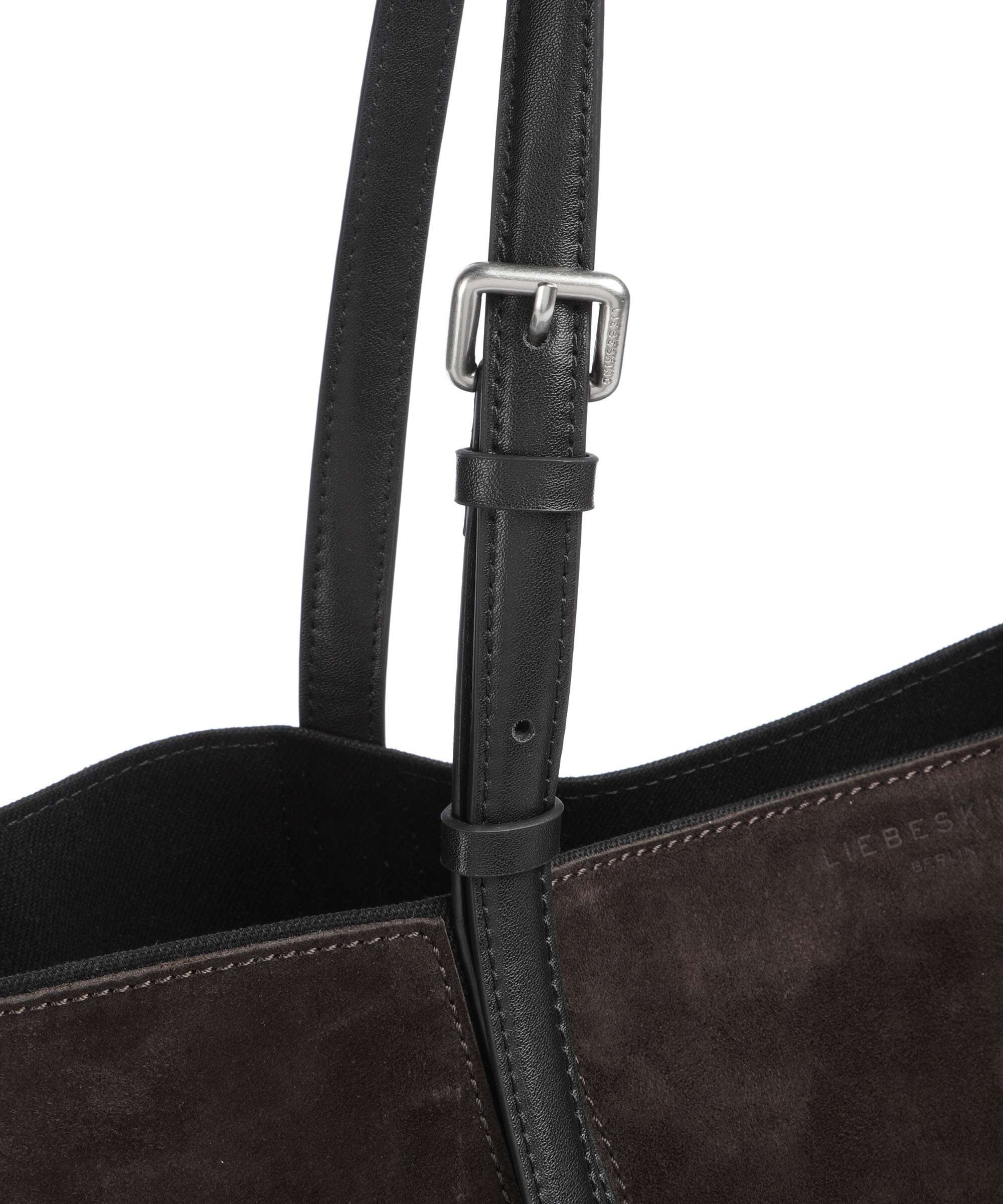 Liebeskind Una Recycled Suede M Boodschappentas deep soil - Image 4