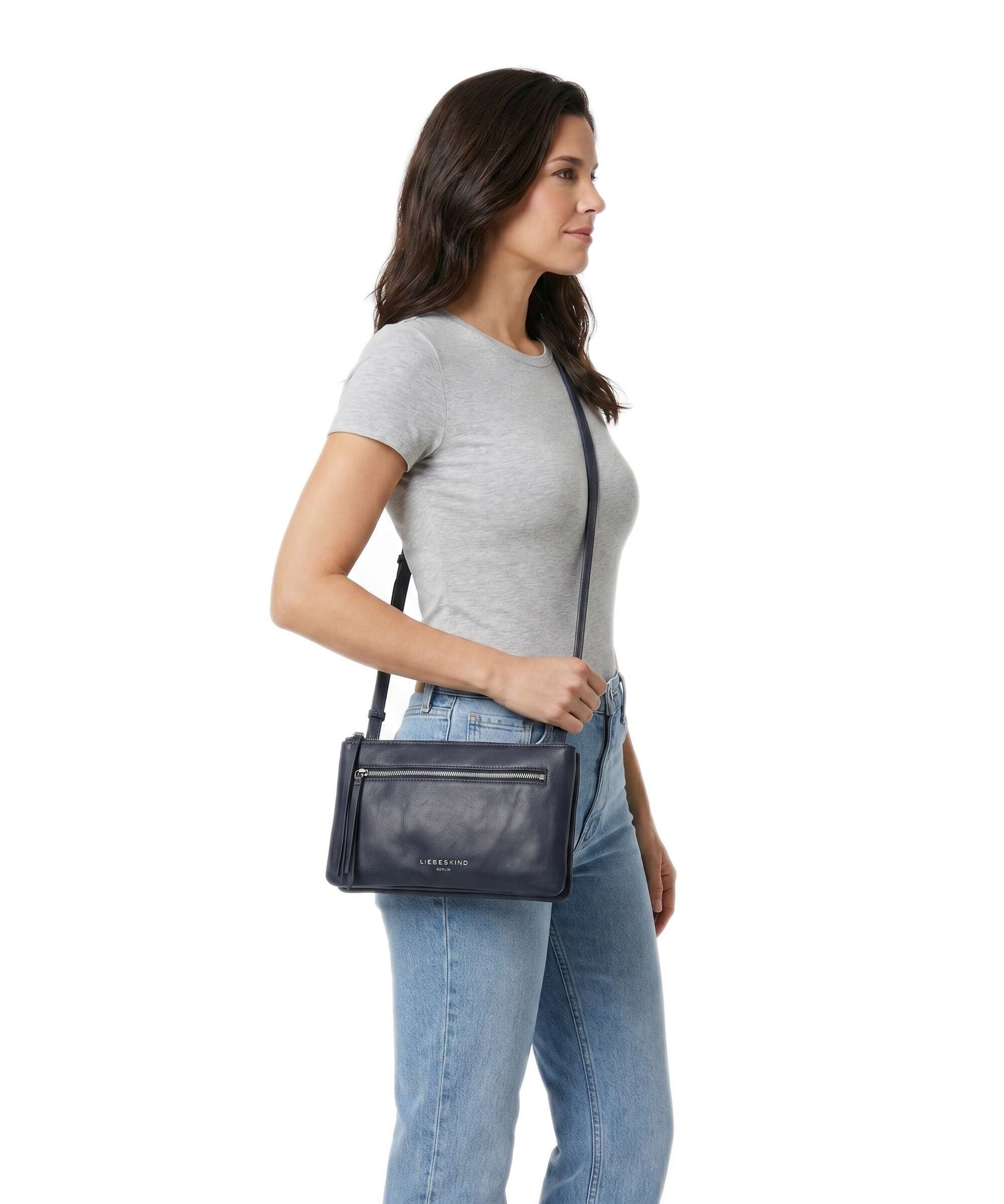Liebeskind Zena Indian Sheep S Crossbody tas peacoat - Image 3