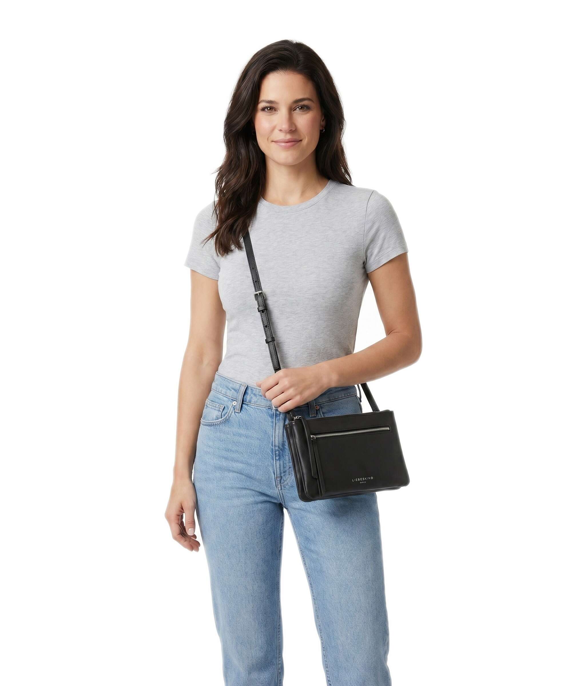 Liebeskind Zena Indian Sheep S Crossbody tas deep soil - Image 3