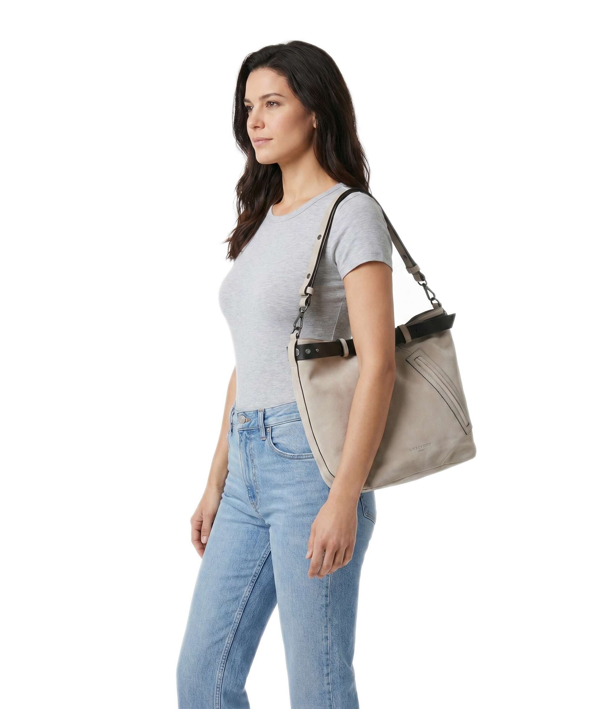 Liebeskind Zita Hydro Suede L Emmertas beige - Image 3