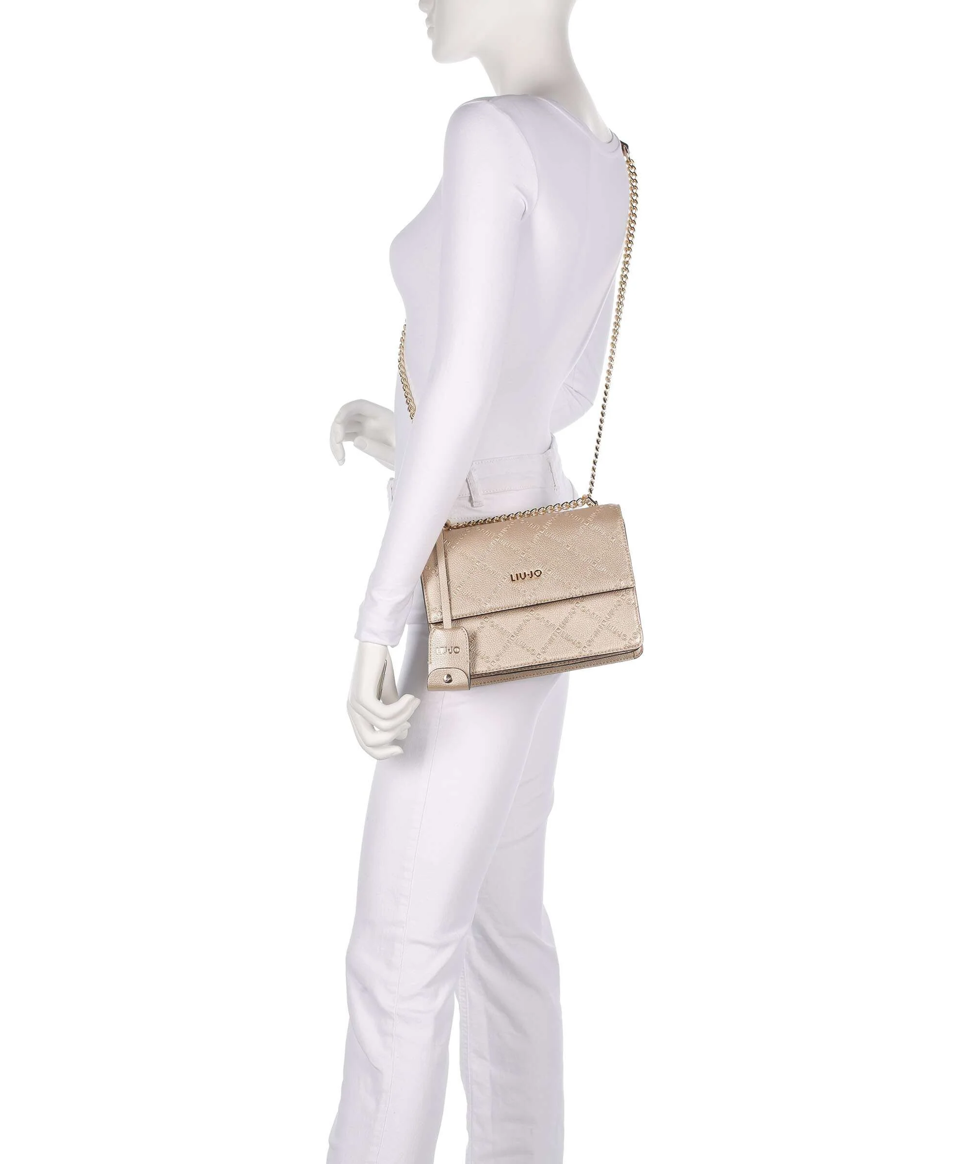 Liu Jo Adonide M Schoudertas light gold - Image 3