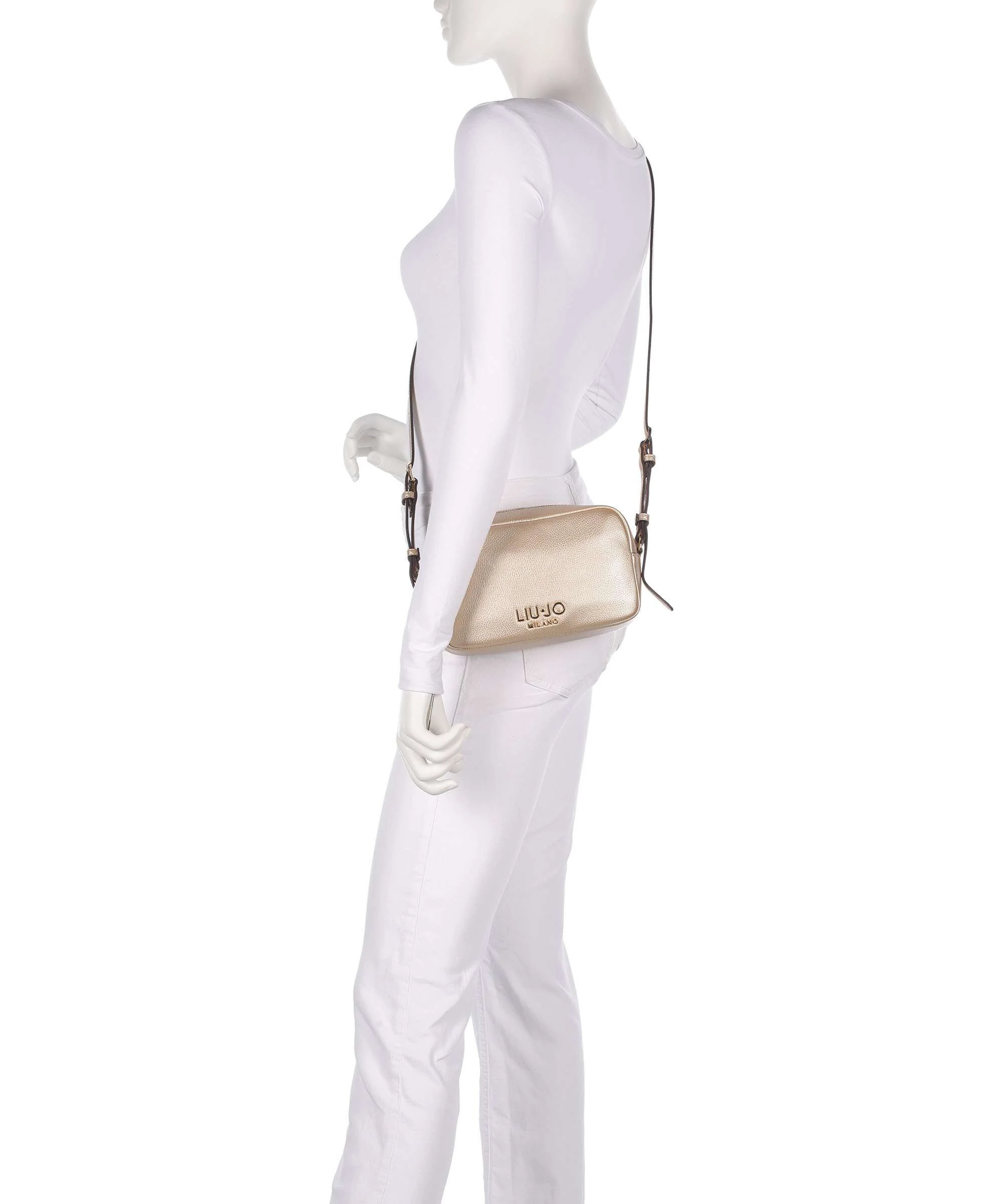 Liu Jo Evrim S Crossbody tas light gold - Image 3