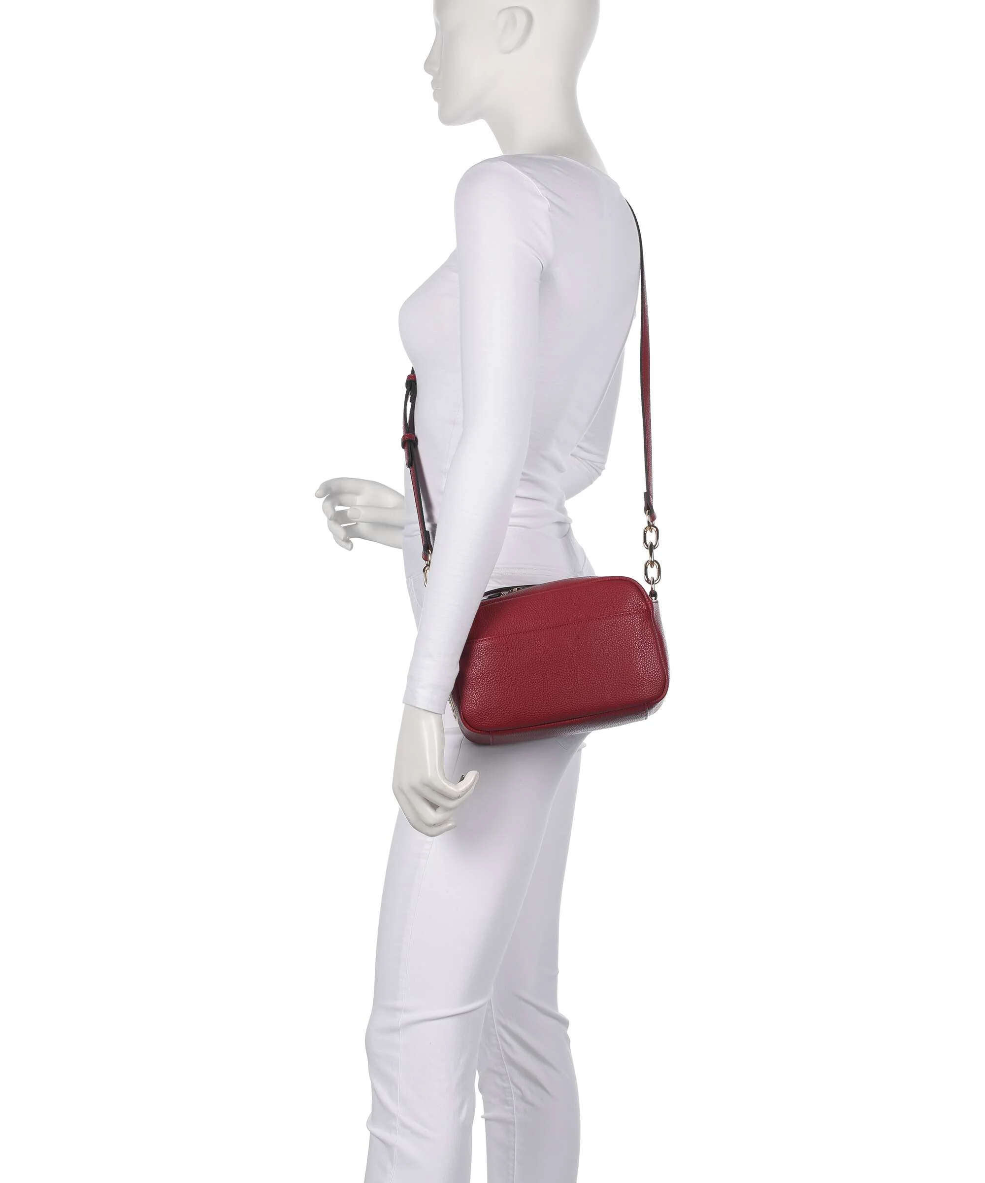 Liu Jo Faiza M Crossbody tas brick red - Image 3