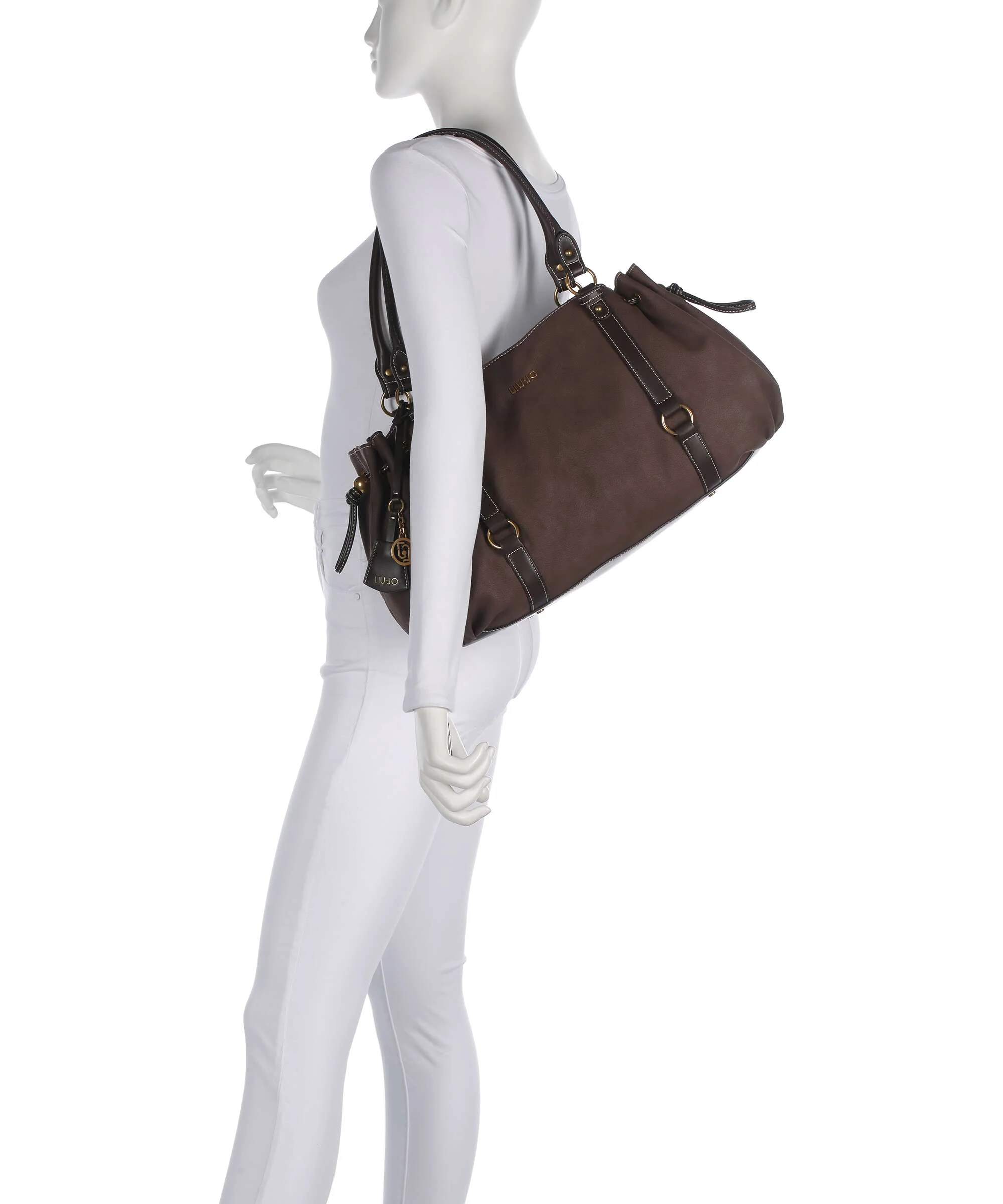 Liu Jo Ginesa L Hobo tas mocha - Image 3