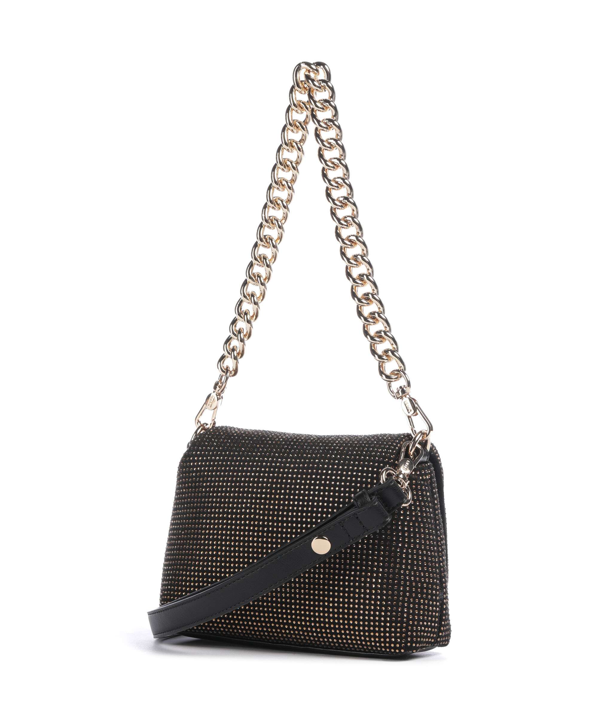 Liu Jo Icon S Schoudertas nero/brass gold - Image 2
