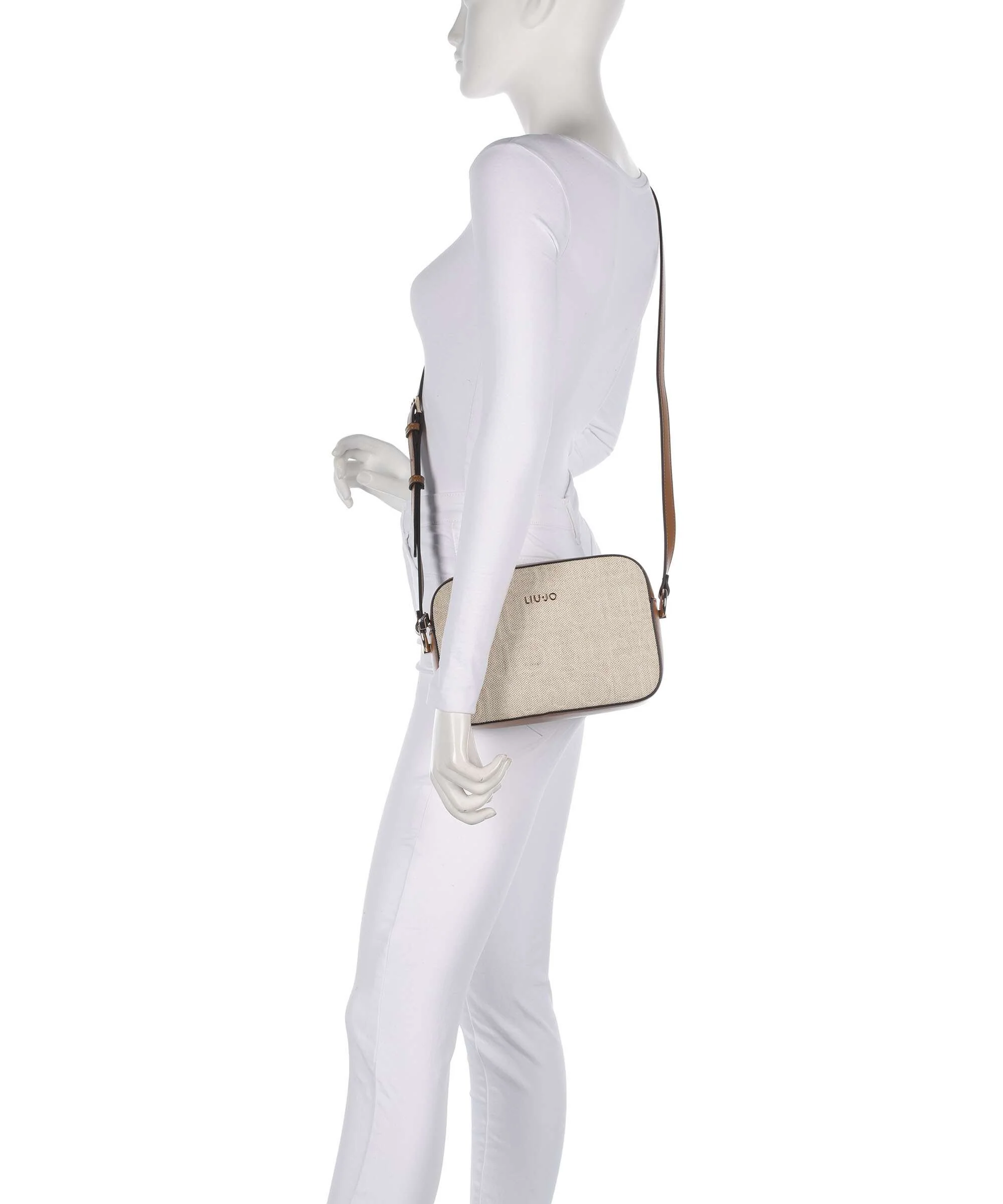 Liu Jo Manhattan M Crossbody tas naturale - Image 3